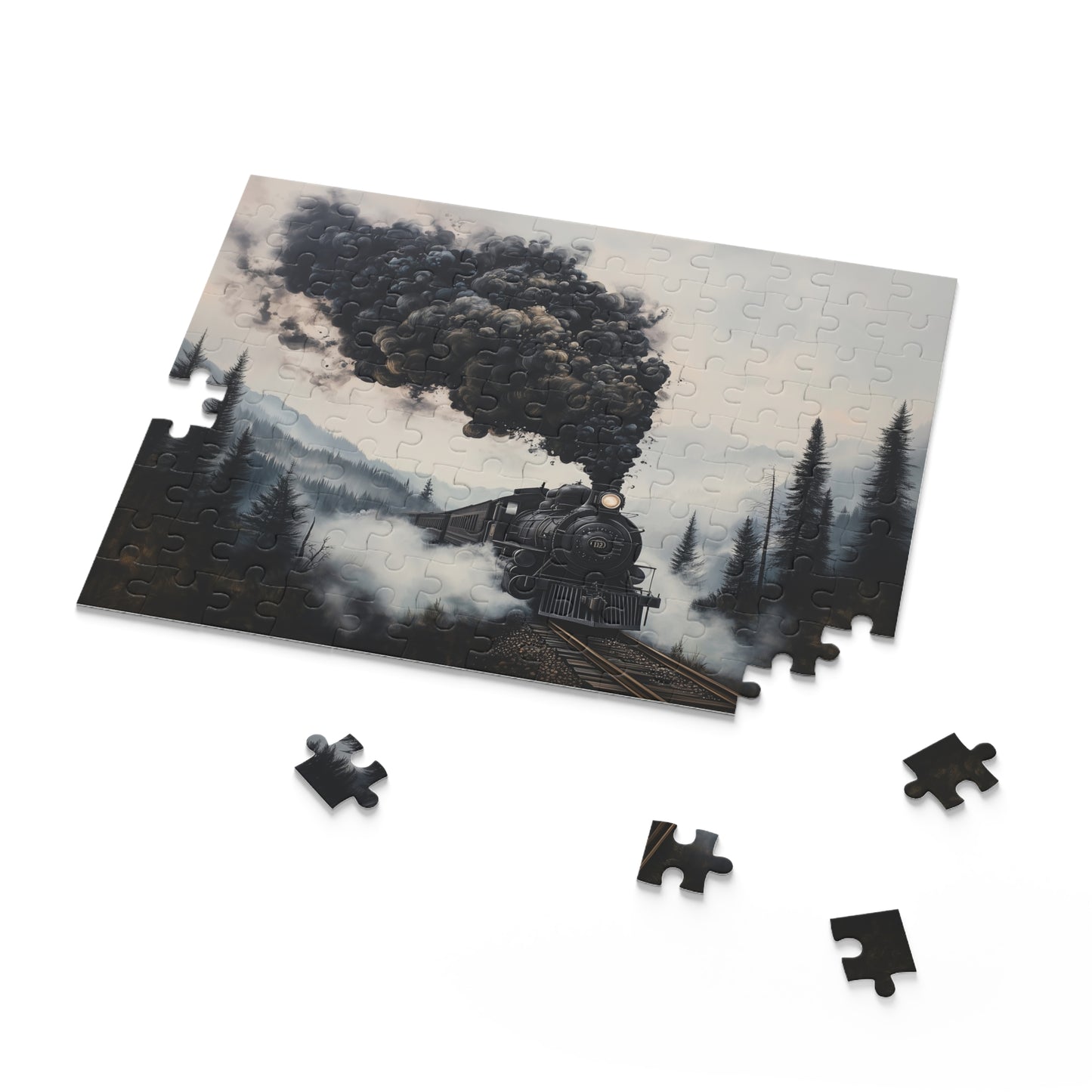 Train Through the Forest Puzzle