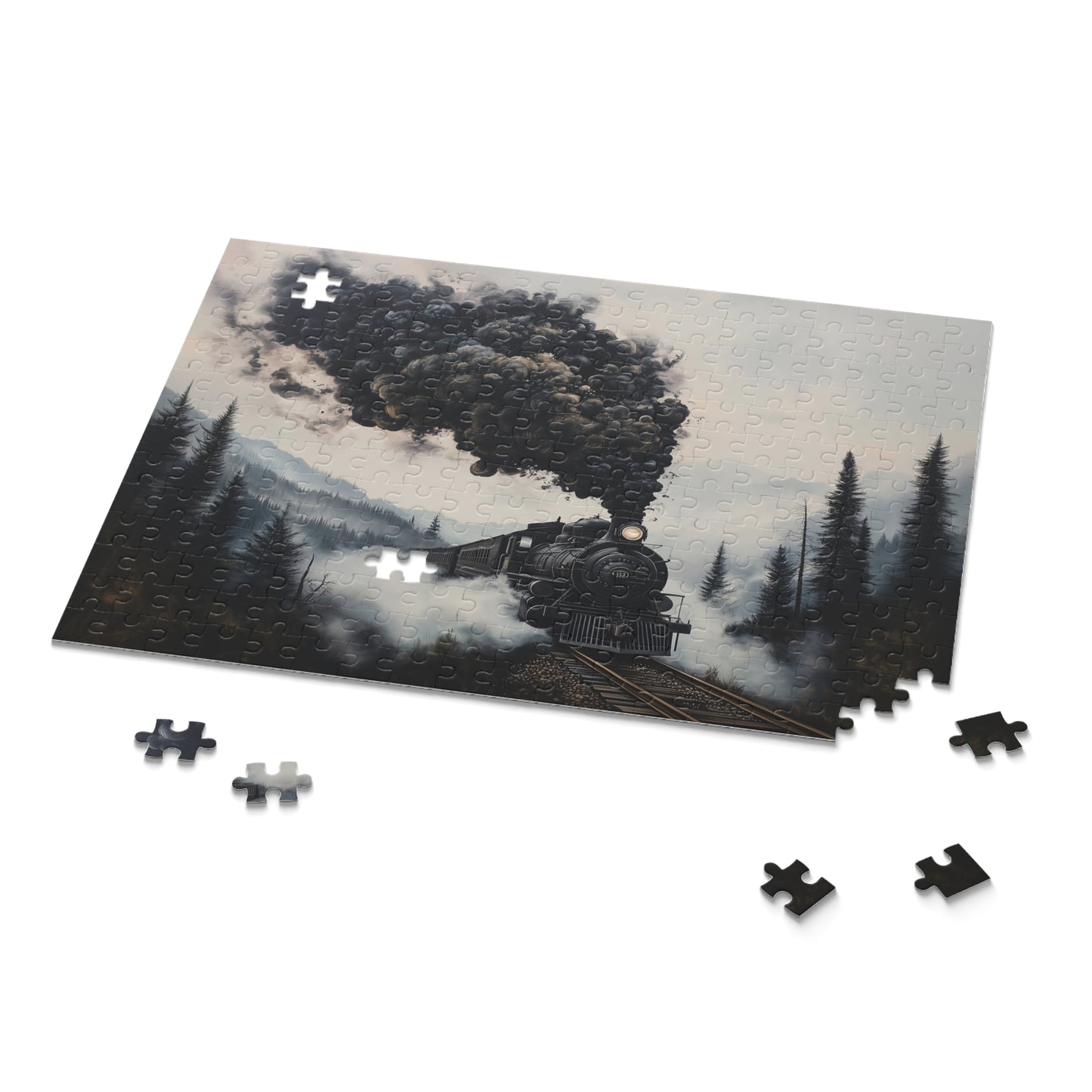 Train Through the Forest Puzzle