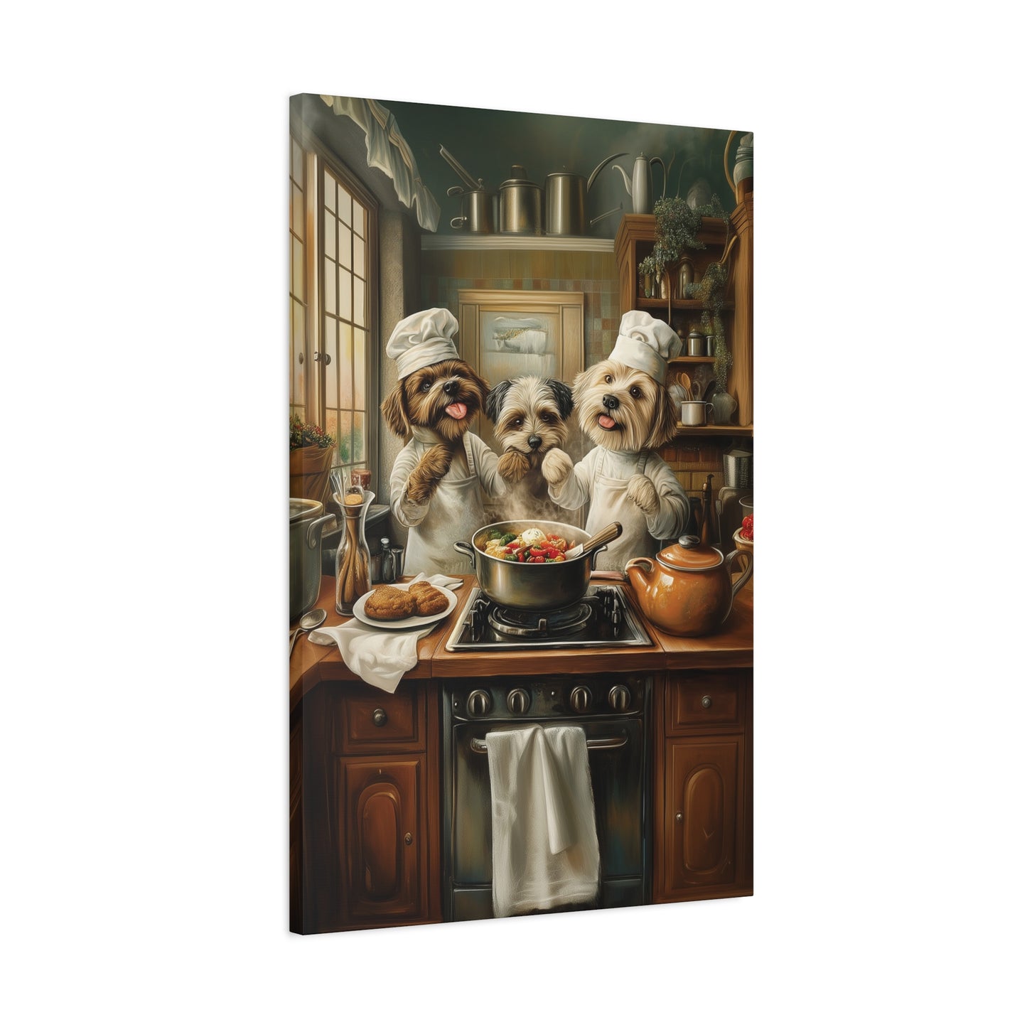 Doggy Chefs Canvas