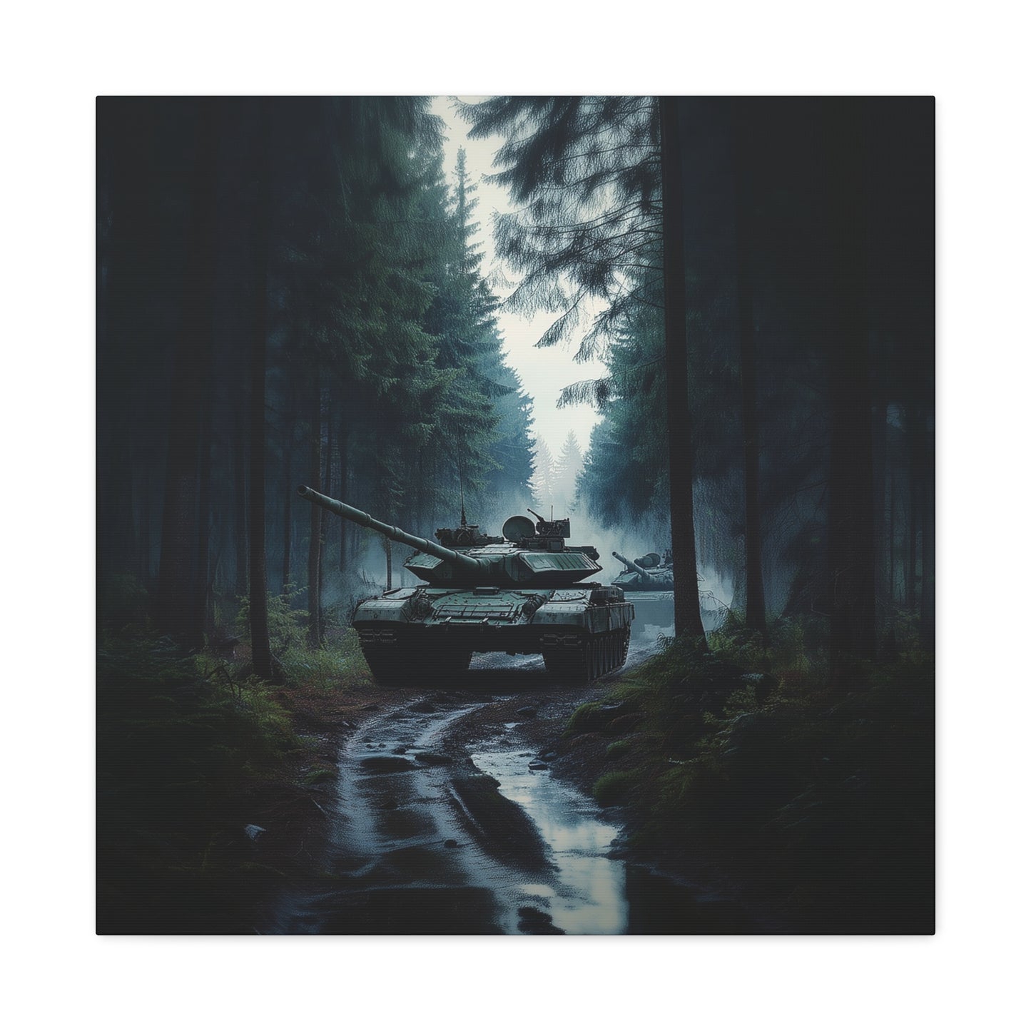 Forest Tanks Canvas