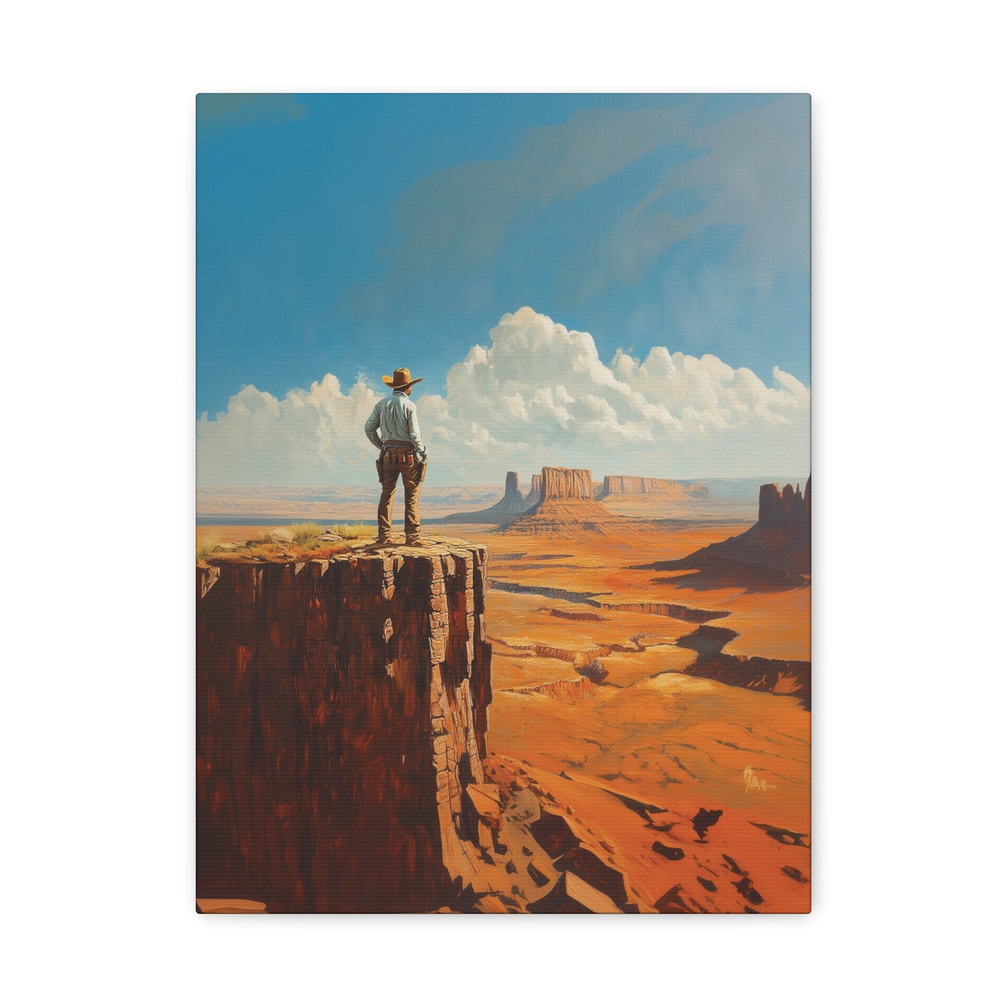 Cowboy Canyon Canvas