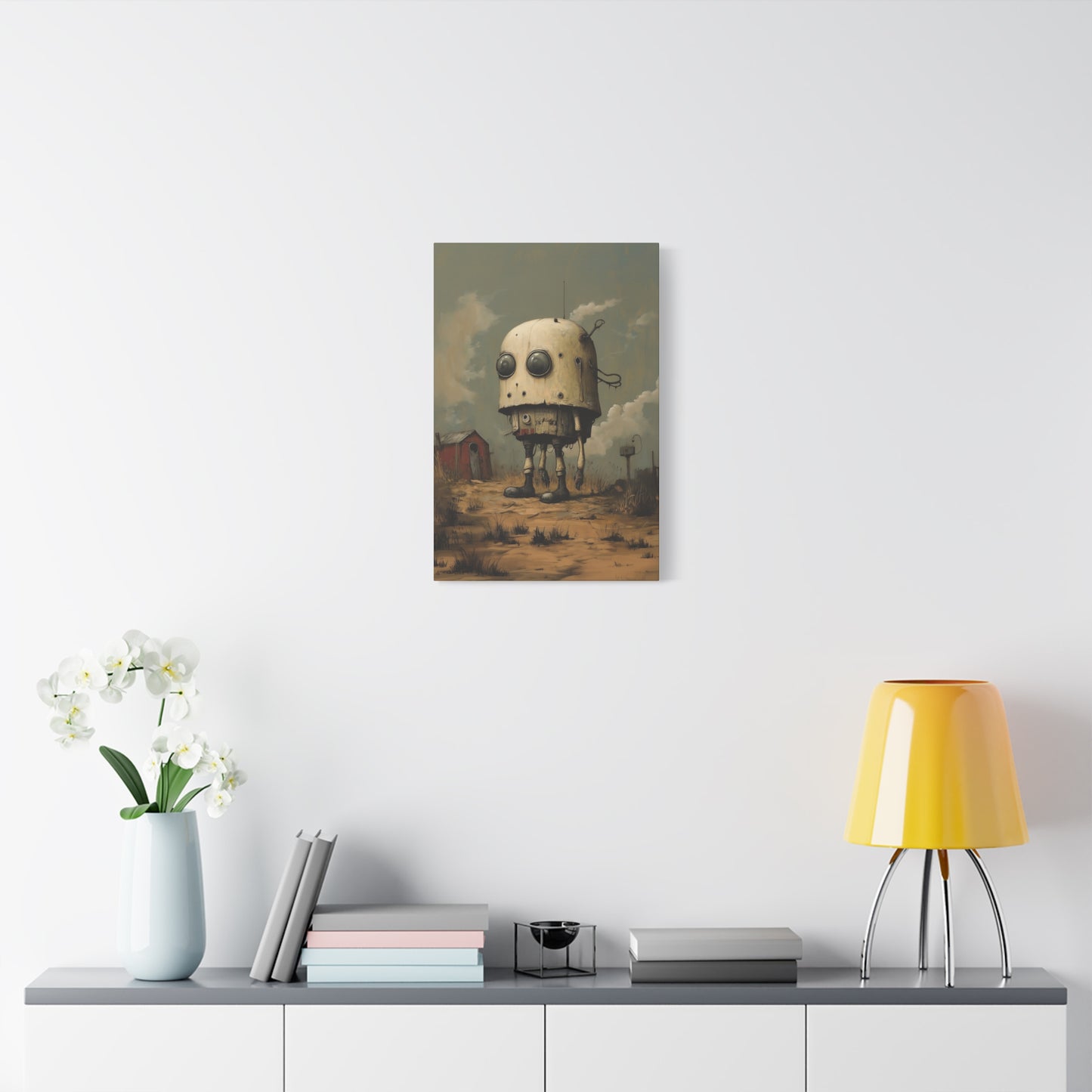 Lonely Robot Canvas