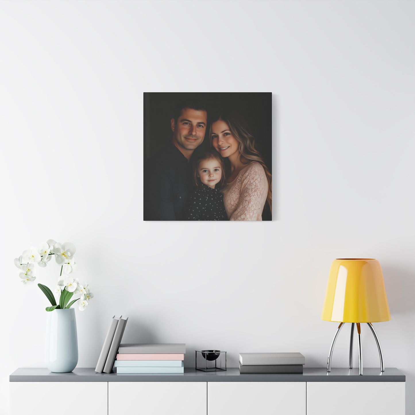 Canvas Print Personalized Custom Matte 1.25 inch