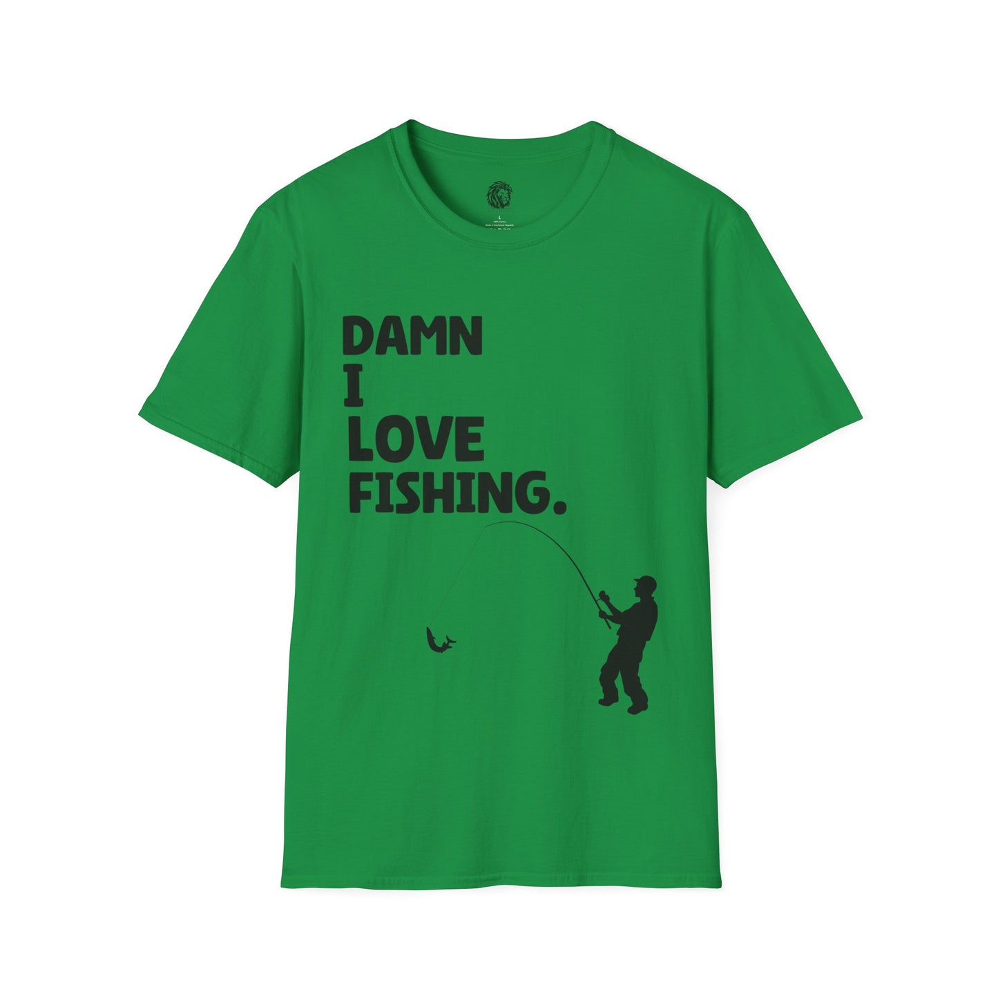 Funny Meme Gift Damn I love Fishing DILF Shirt