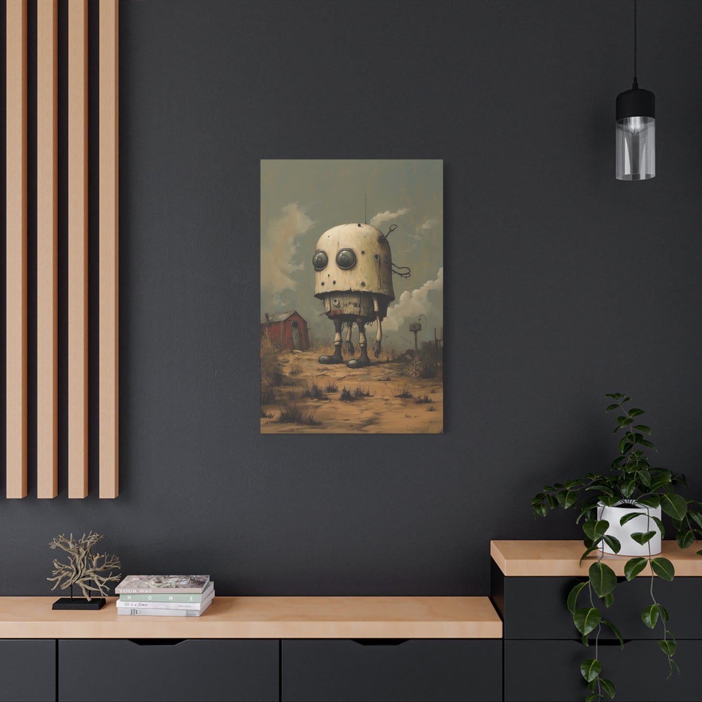 Lonely Robot Canvas