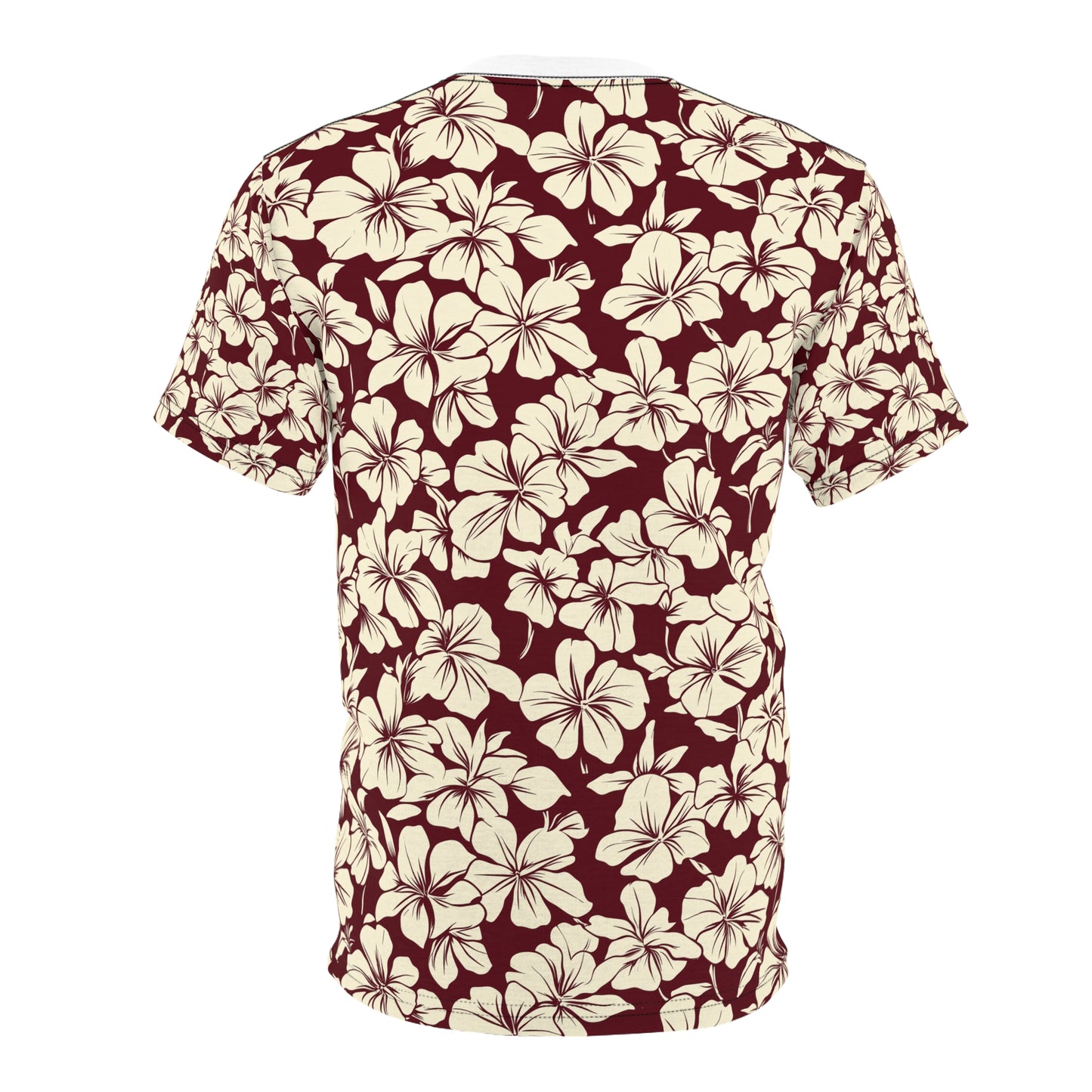 Maroon Hawaiian T-Shirt