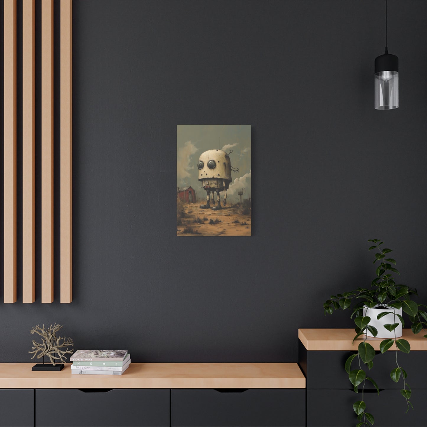 Lonely Robot Canvas