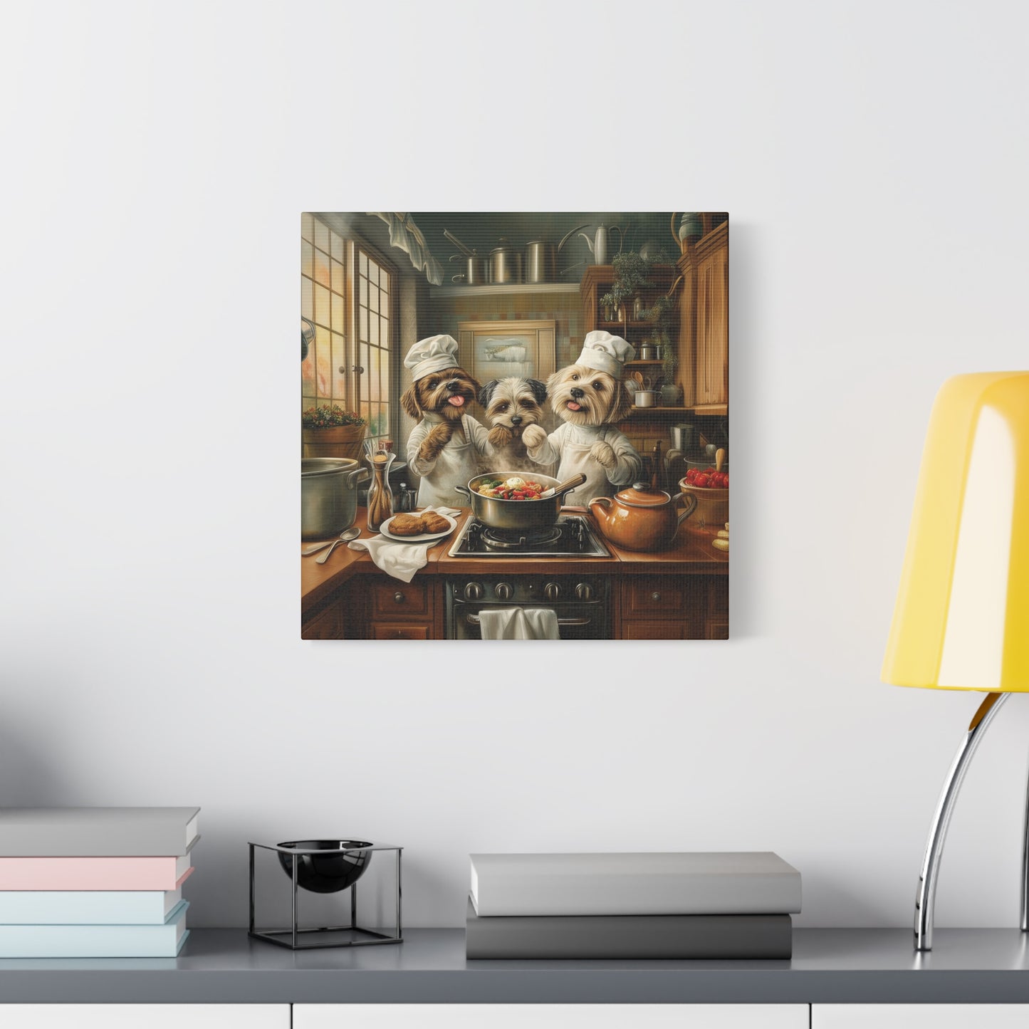 Doggy Chefs Canvas