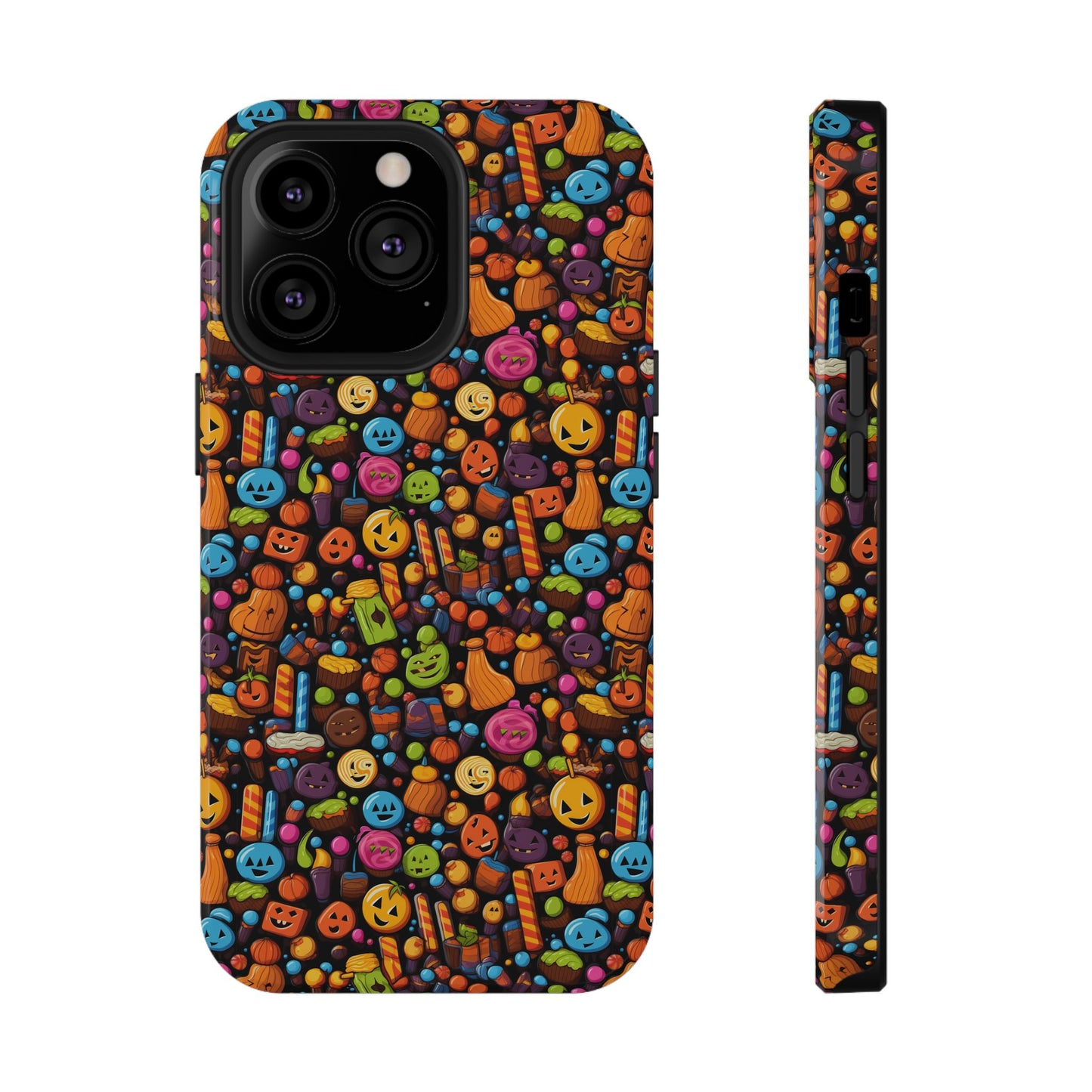 Halloween Candy Impact-Resistant Phone Case