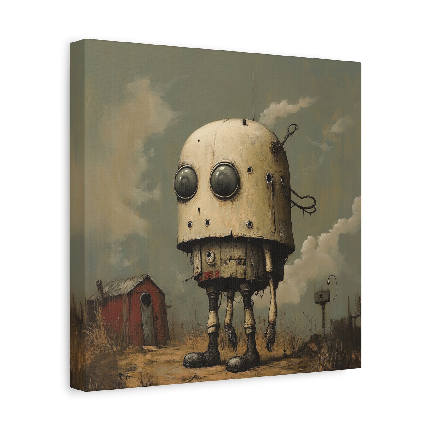 Lonely Robot Canvas