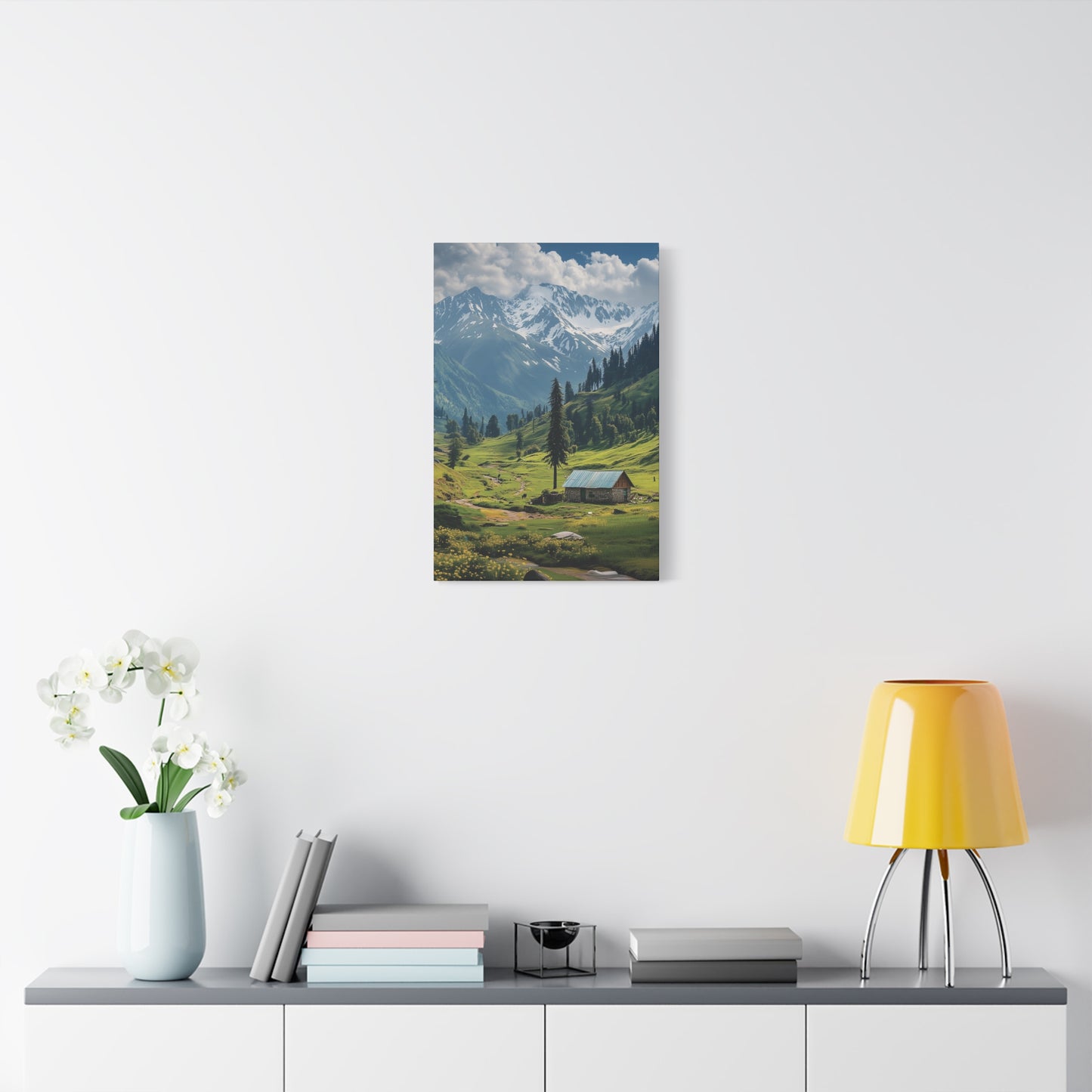 House in the Valley Canvas