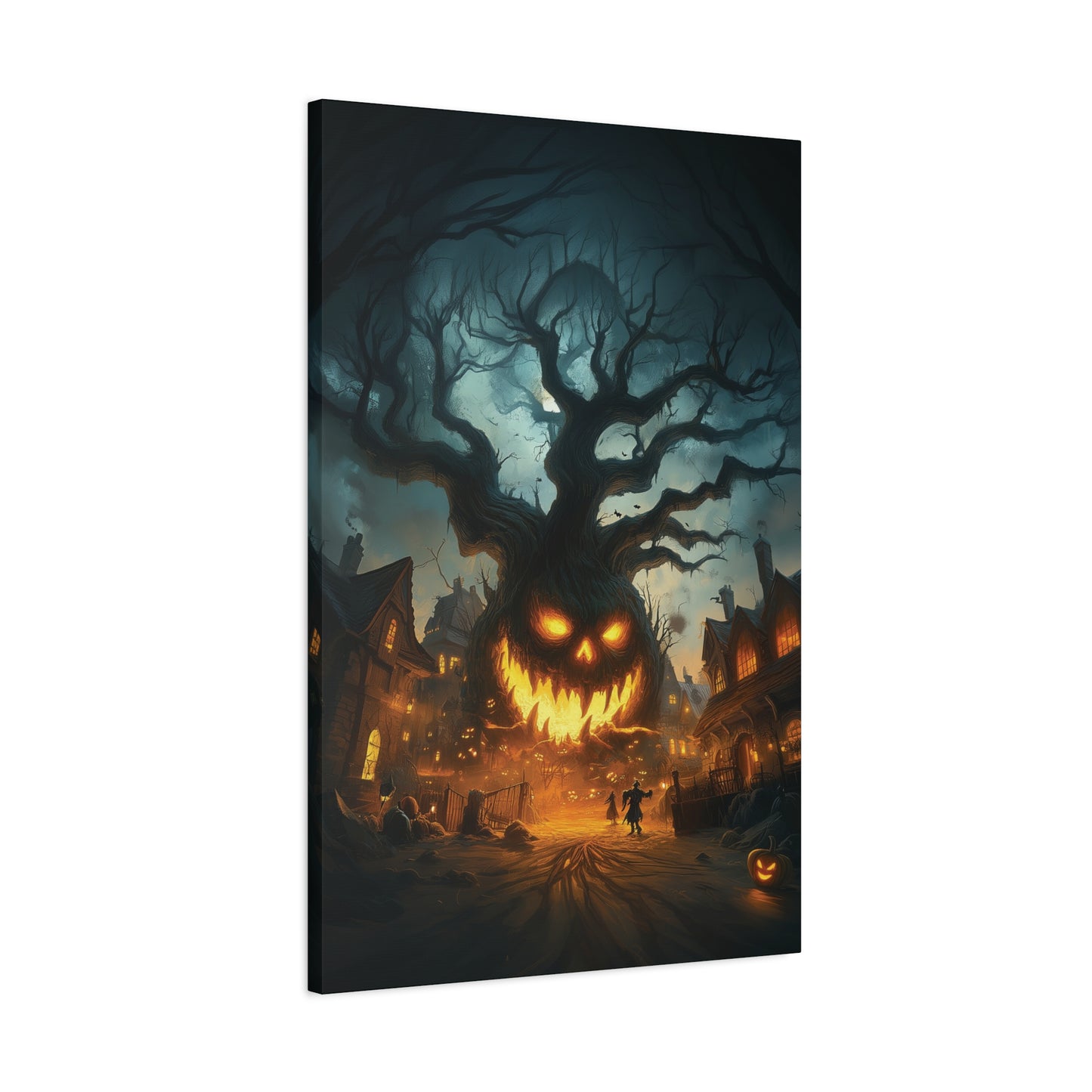 Halloween Tree Canvas