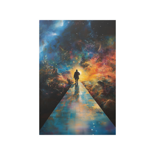 A Walk Through Space Poster