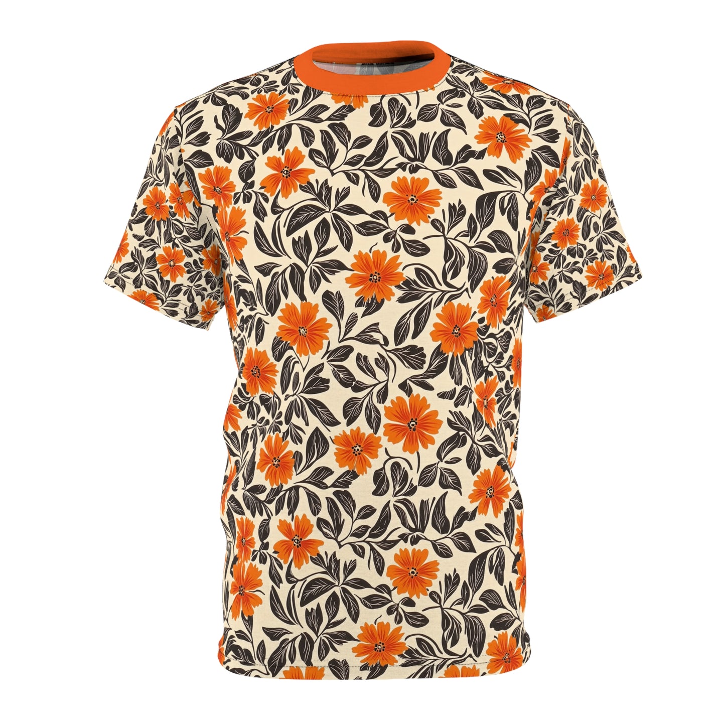 Orange Hawaiian T-Shirt