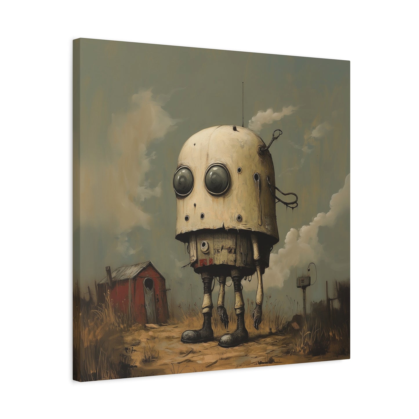 Lonely Robot Canvas