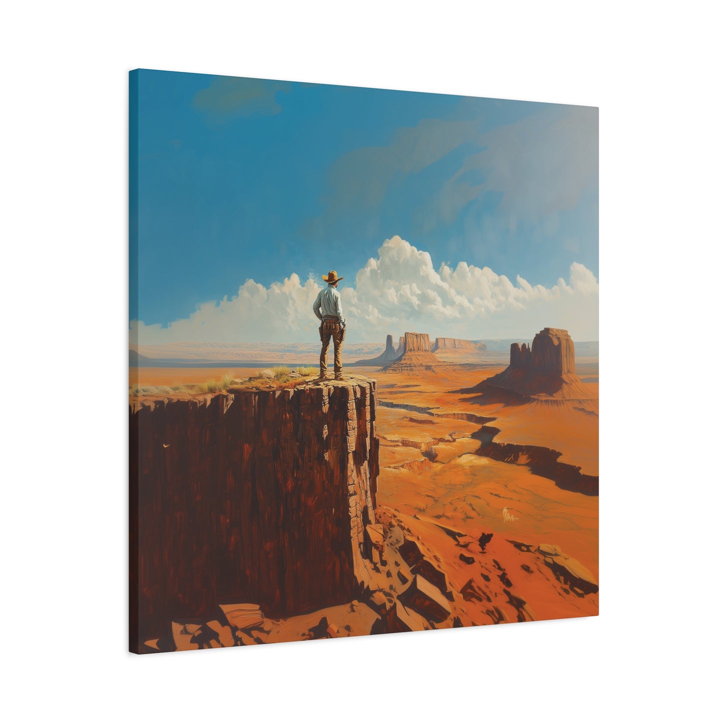 Cowboy Canyon Canvas