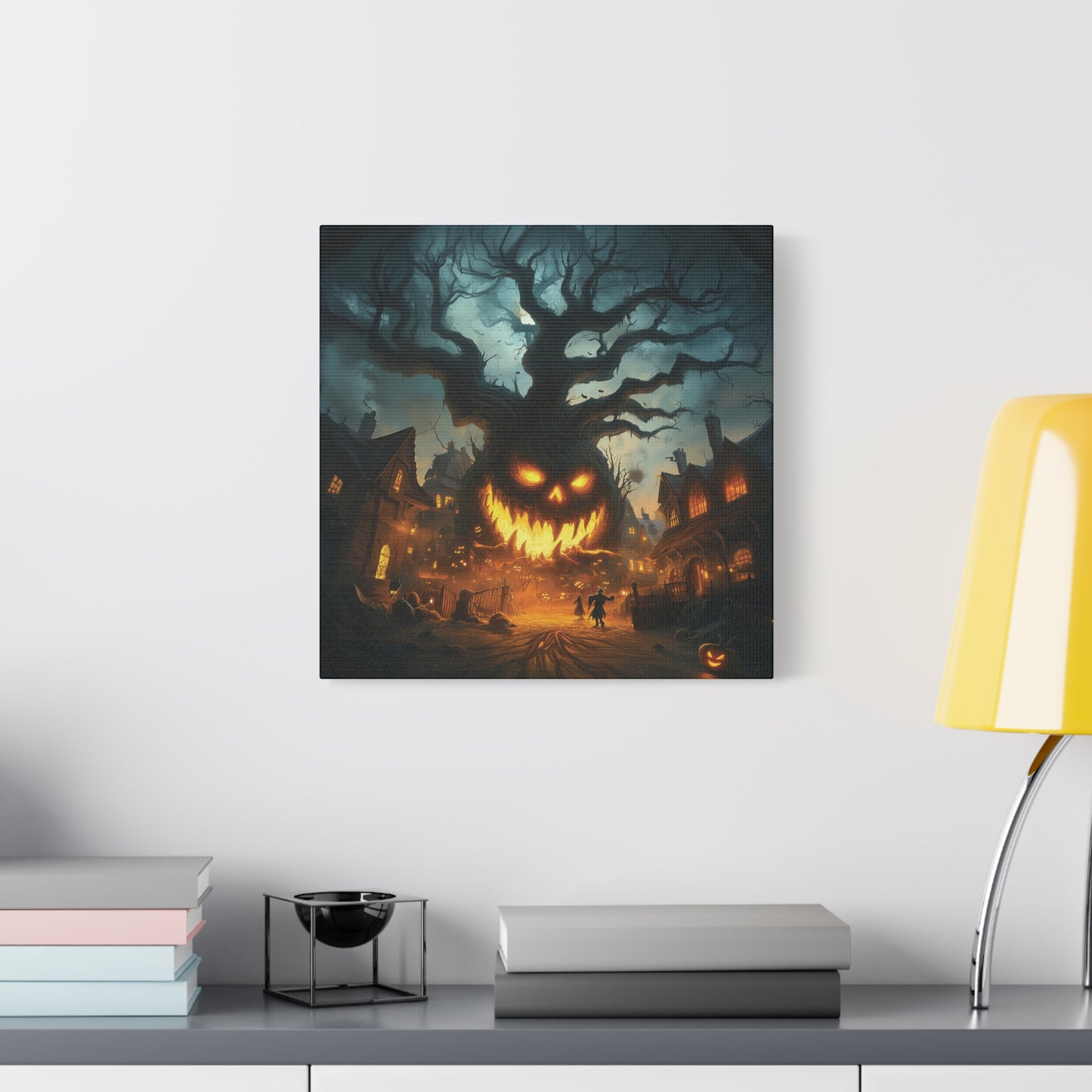 Halloween Tree Canvas