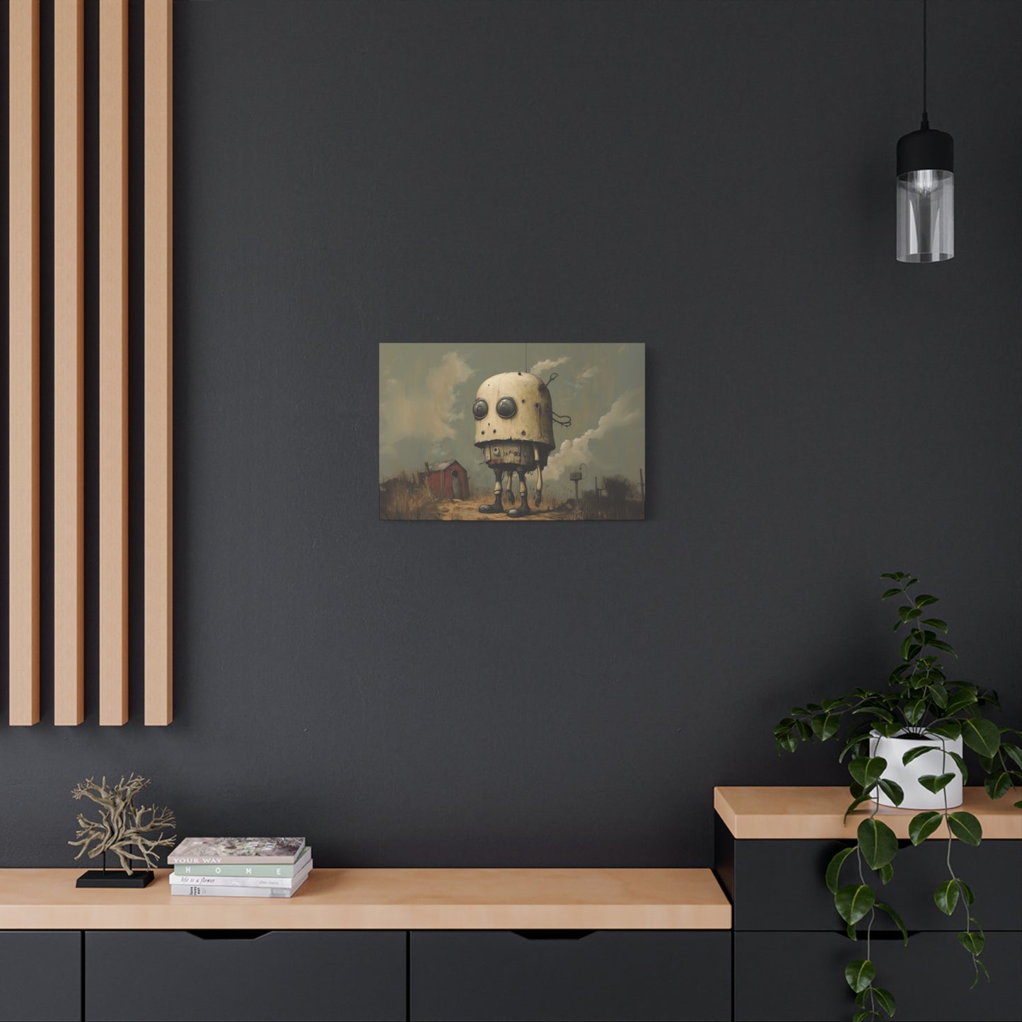 Lonely Robot Canvas