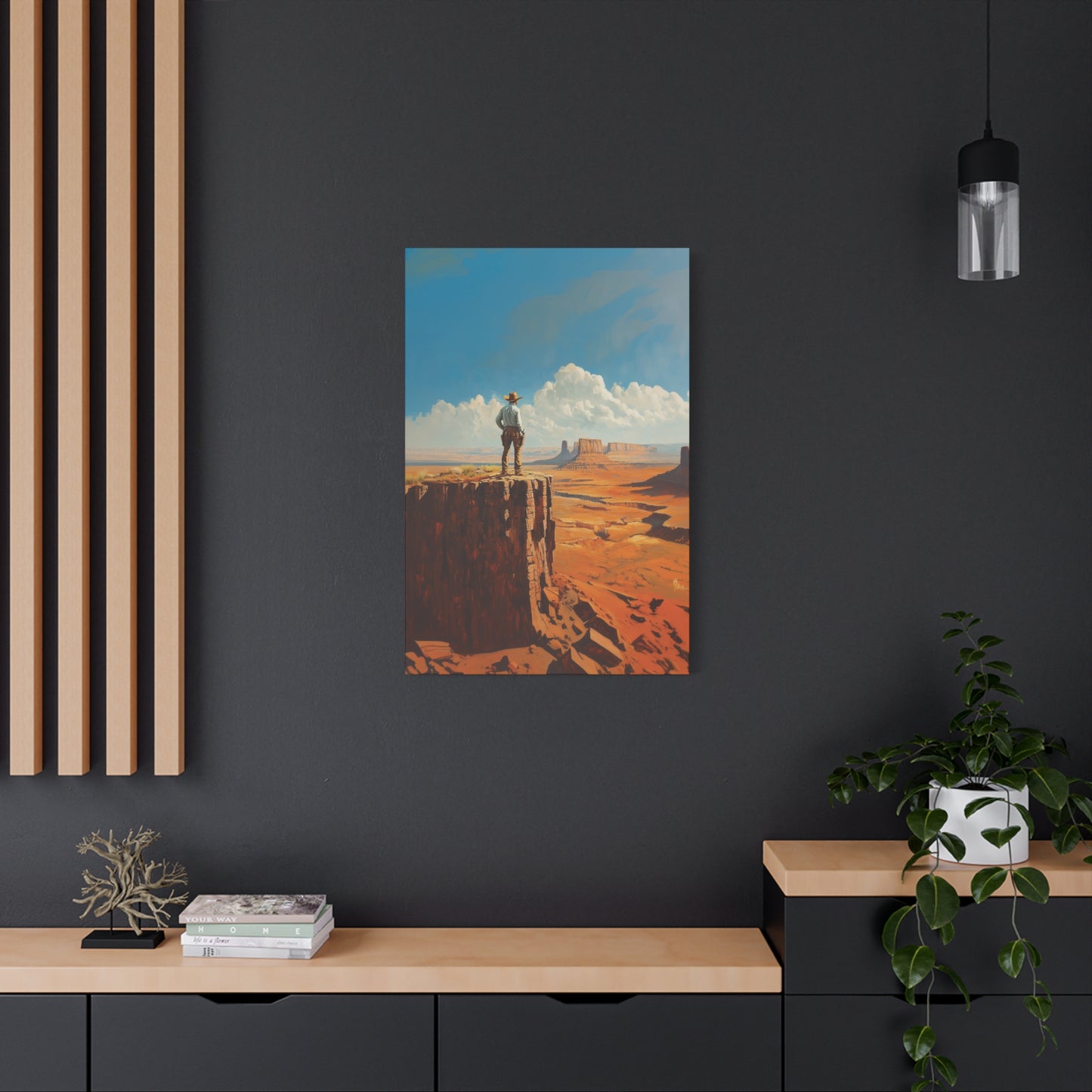 Cowboy Canyon Canvas