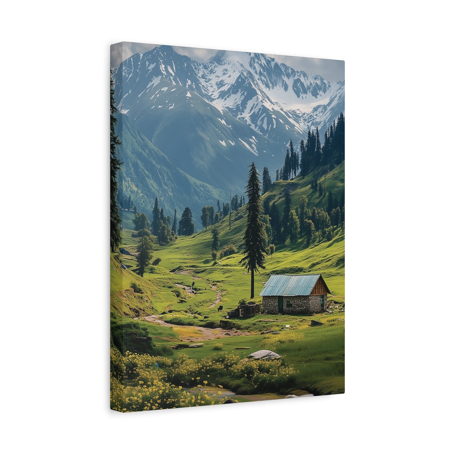 House in the Valley Canvas