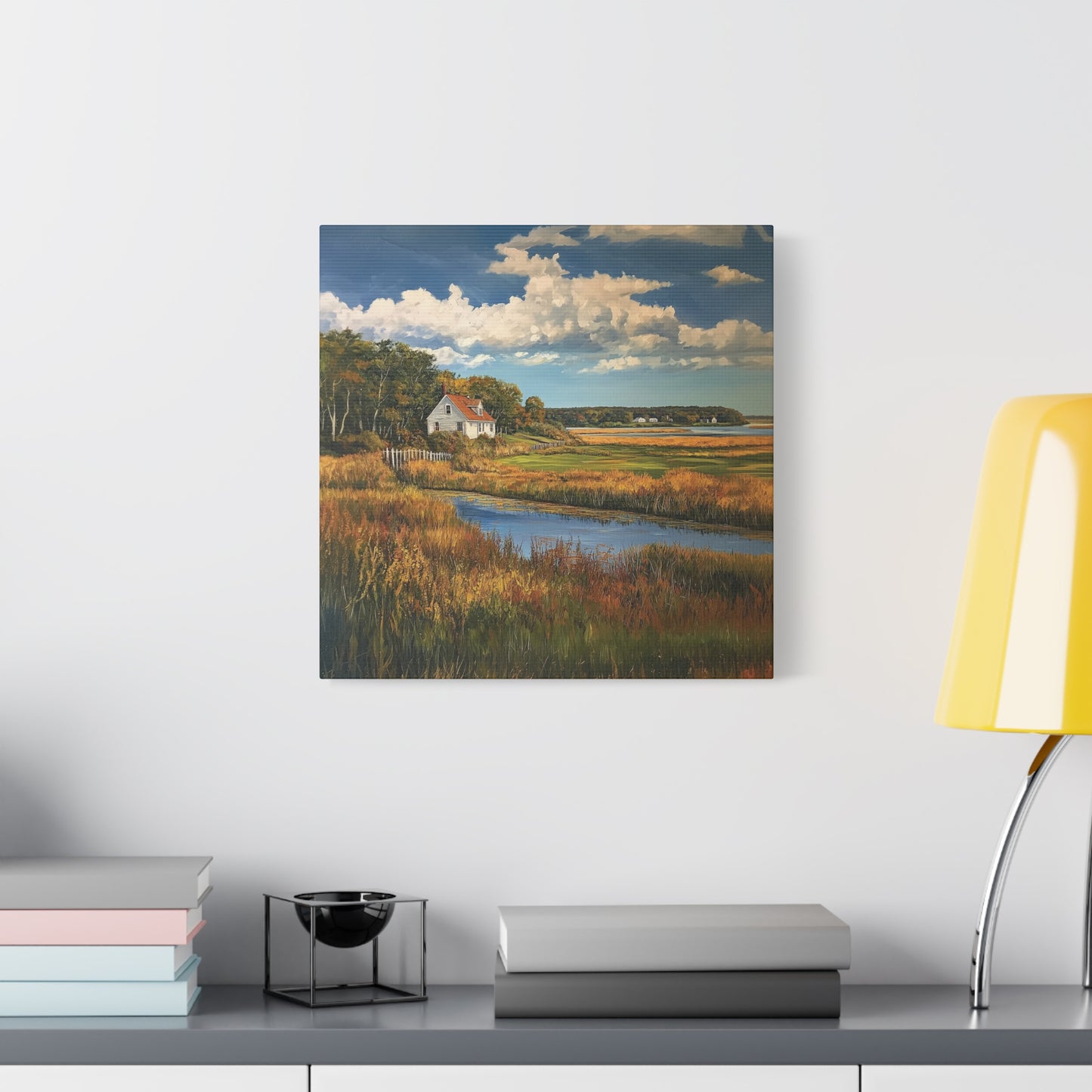 House in the Floodplains Canvas