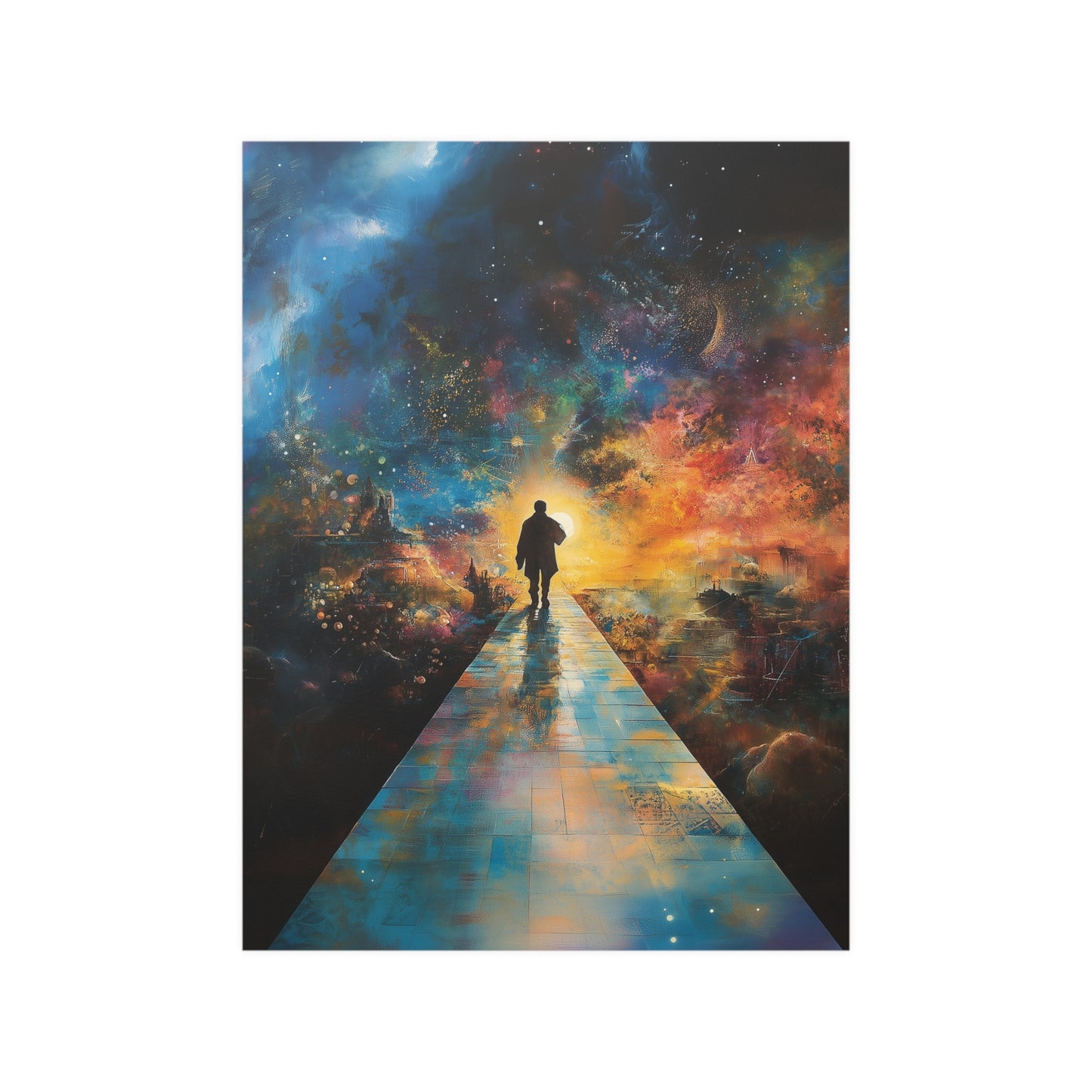 A Walk Through Space Poster