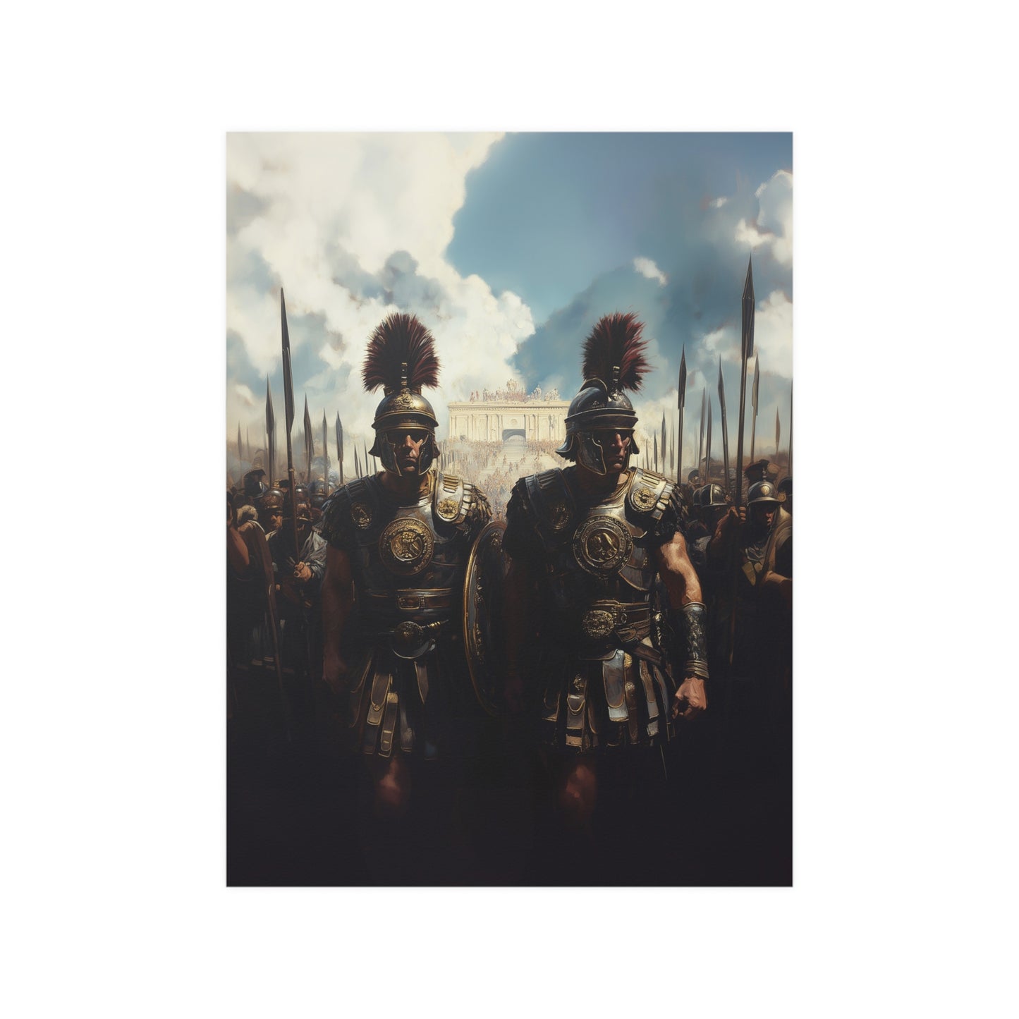 Roman Warriors Poster