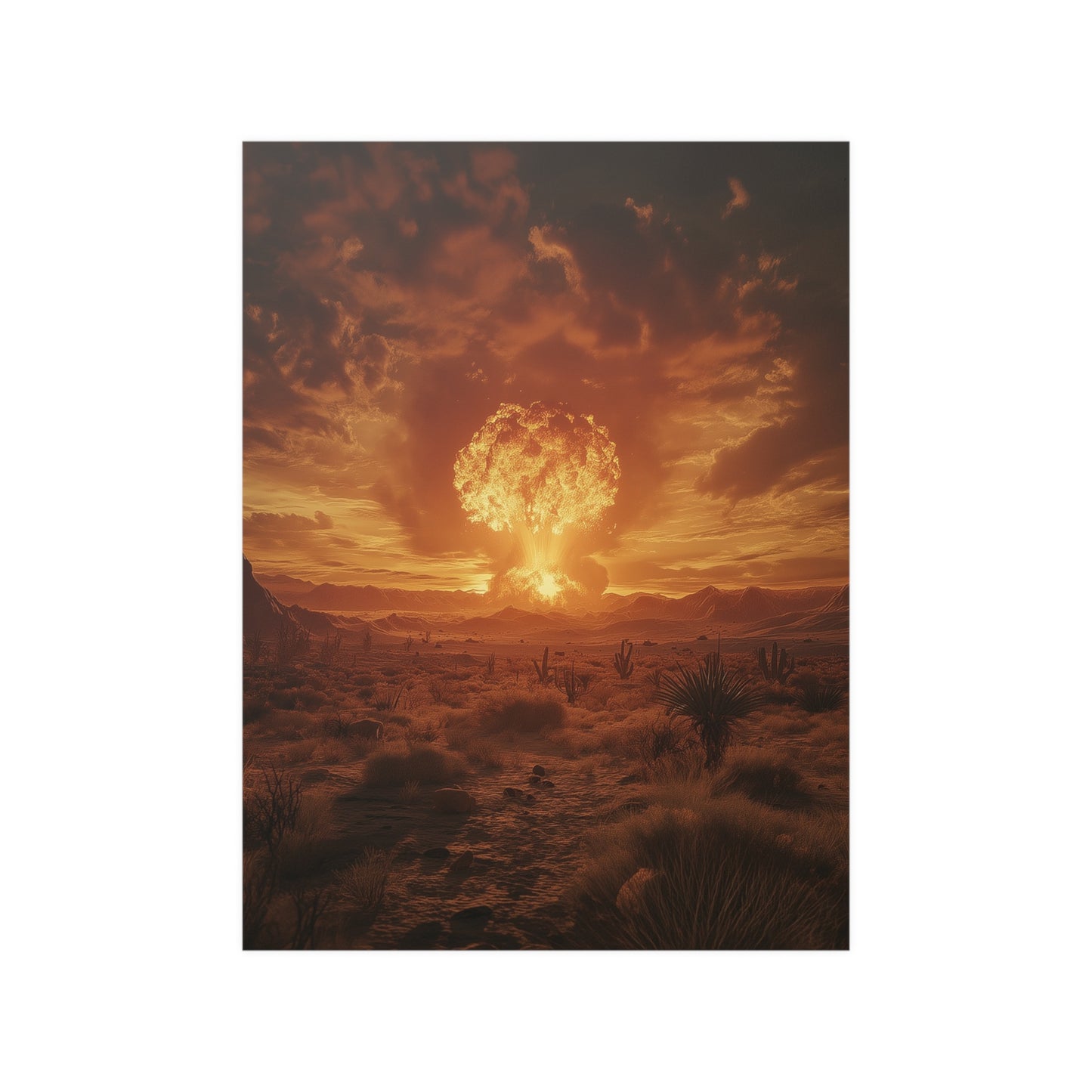 Atomic Bomb Poster