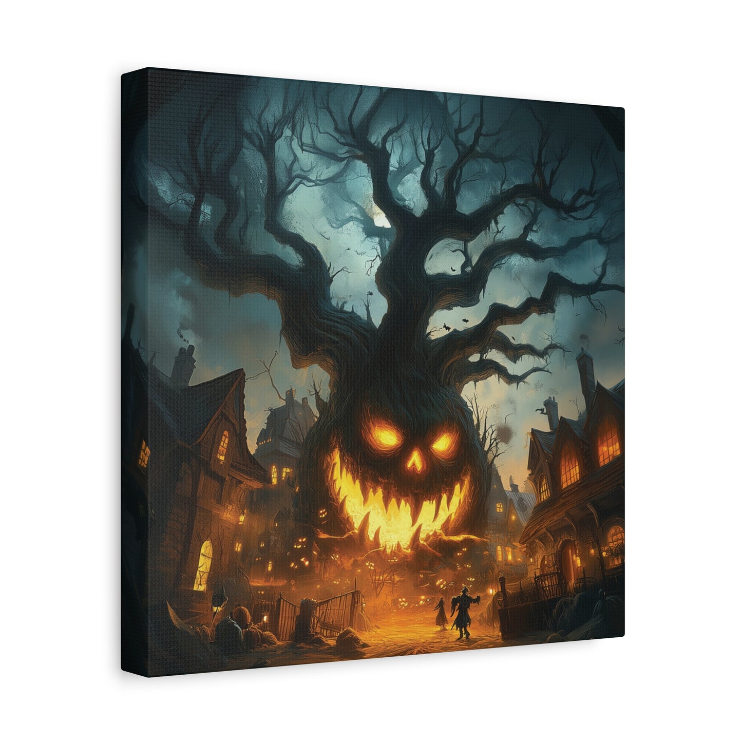 Halloween Tree Canvas