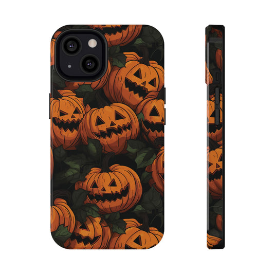 Halloween Jack-O'-Lantern Impact-Resistant Phone Case