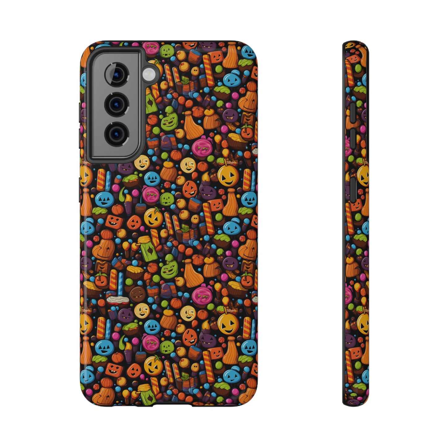 Halloween Candy Impact-Resistant Phone Case