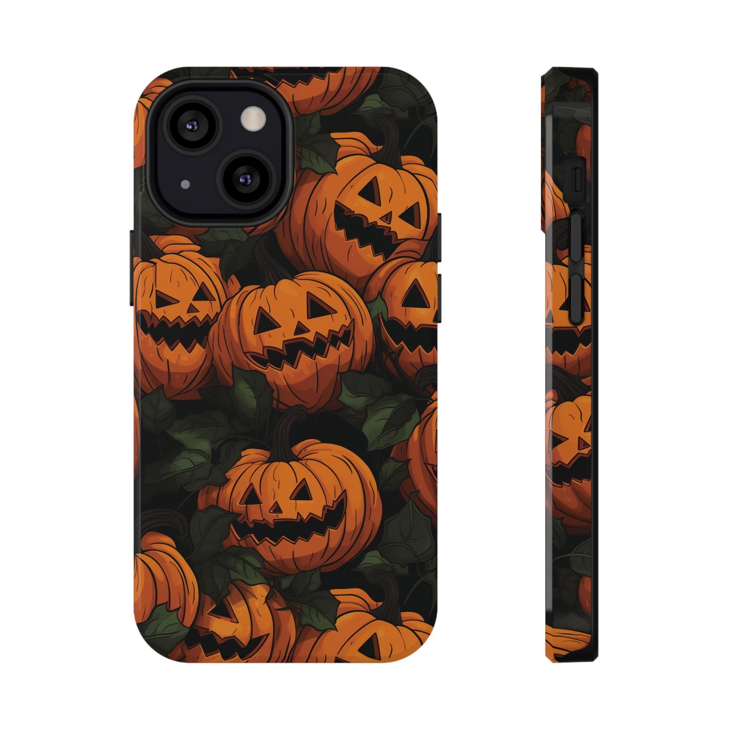 Halloween Jack-O'-Lantern Impact-Resistant Phone Case