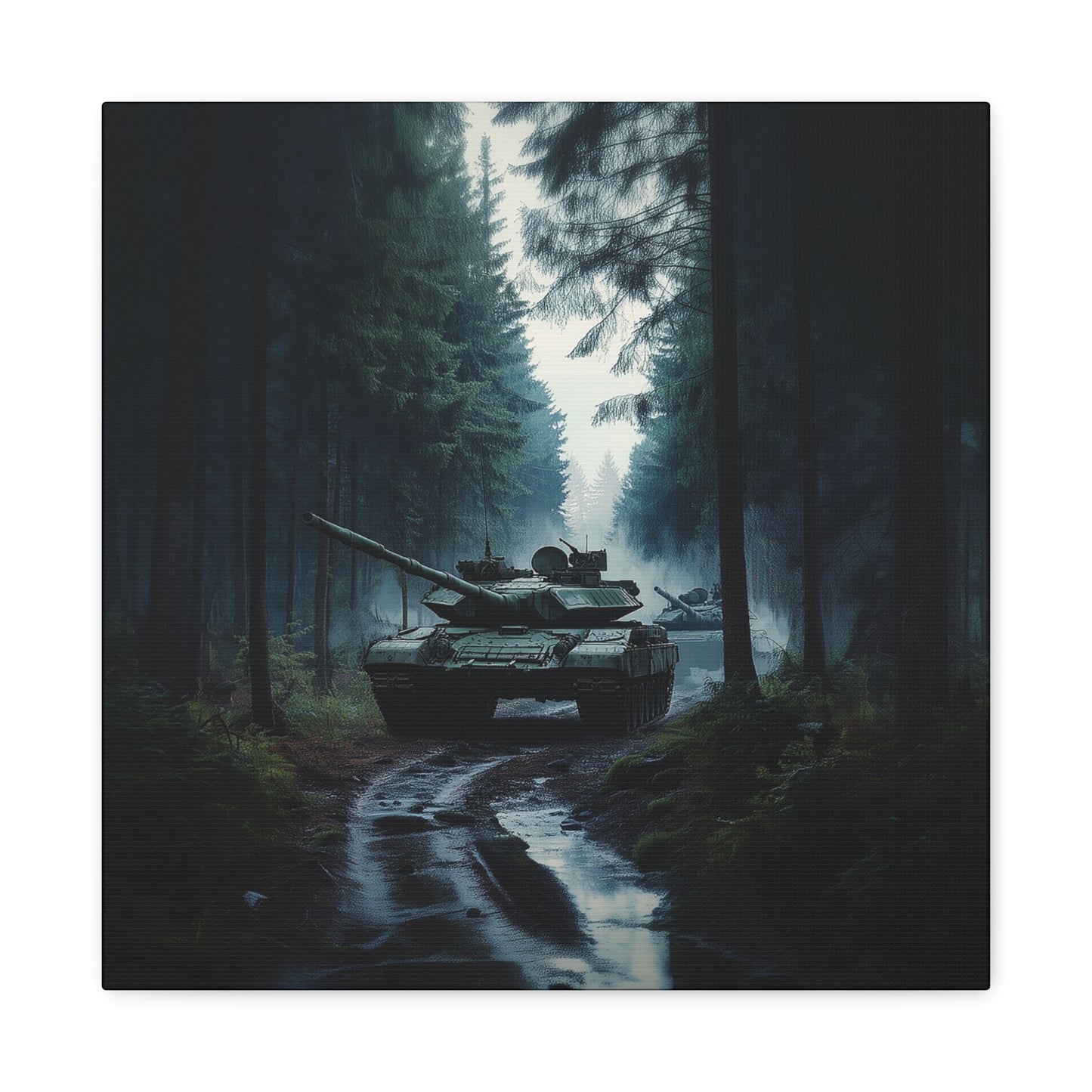 Forest Tanks Canvas