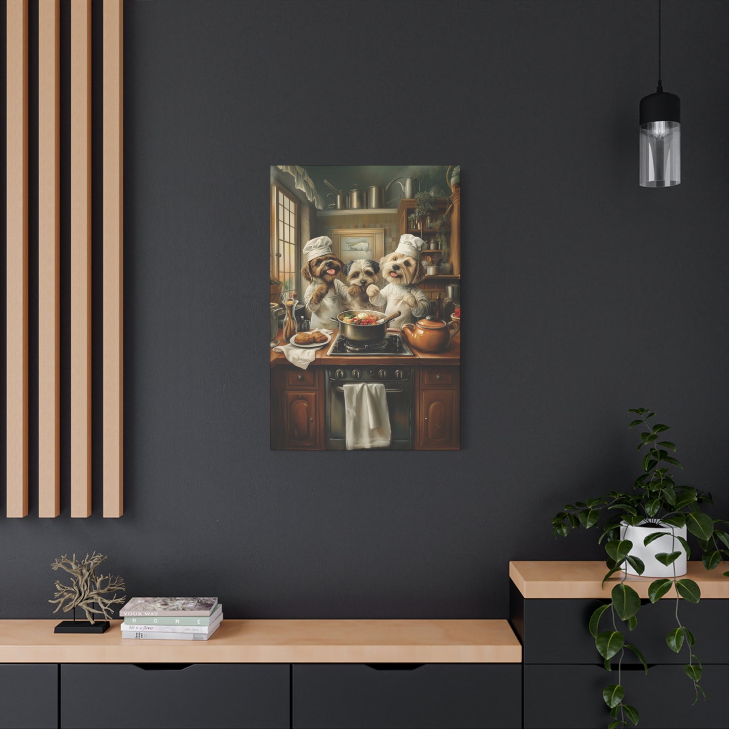 Doggy Chefs Canvas