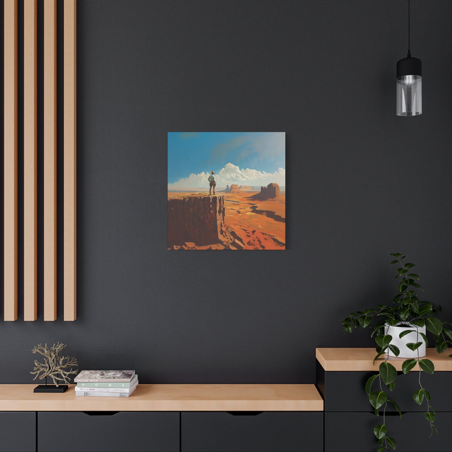 Cowboy Canyon Canvas