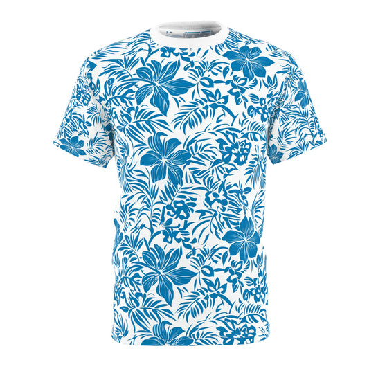 Light Blue Hawaiian T-Shirt