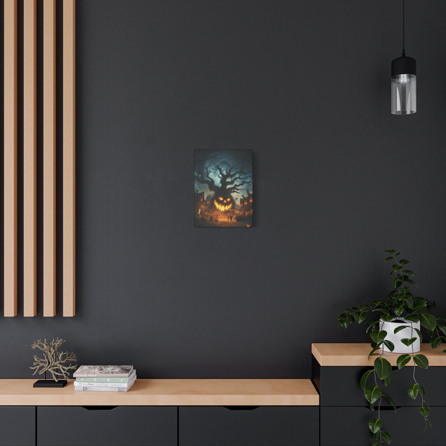 Halloween Tree Canvas