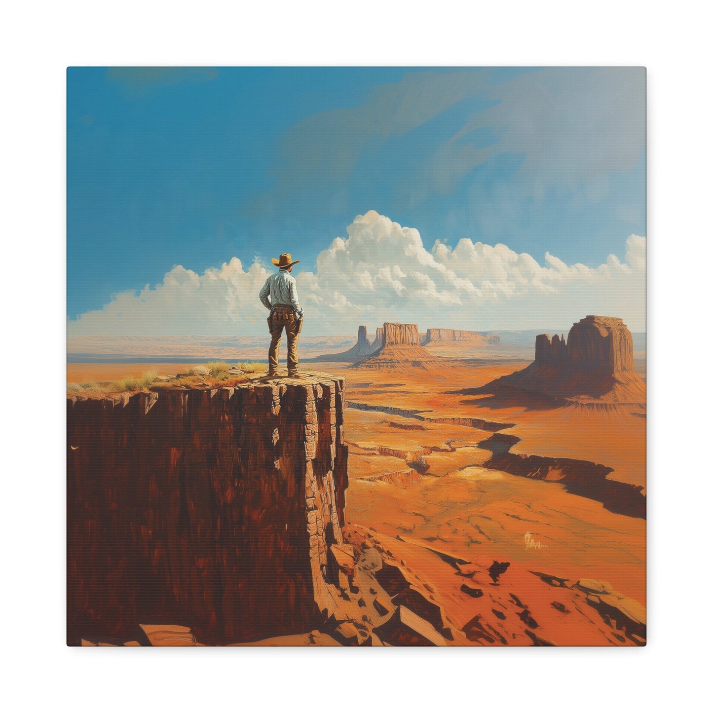 Cowboy Canyon Canvas