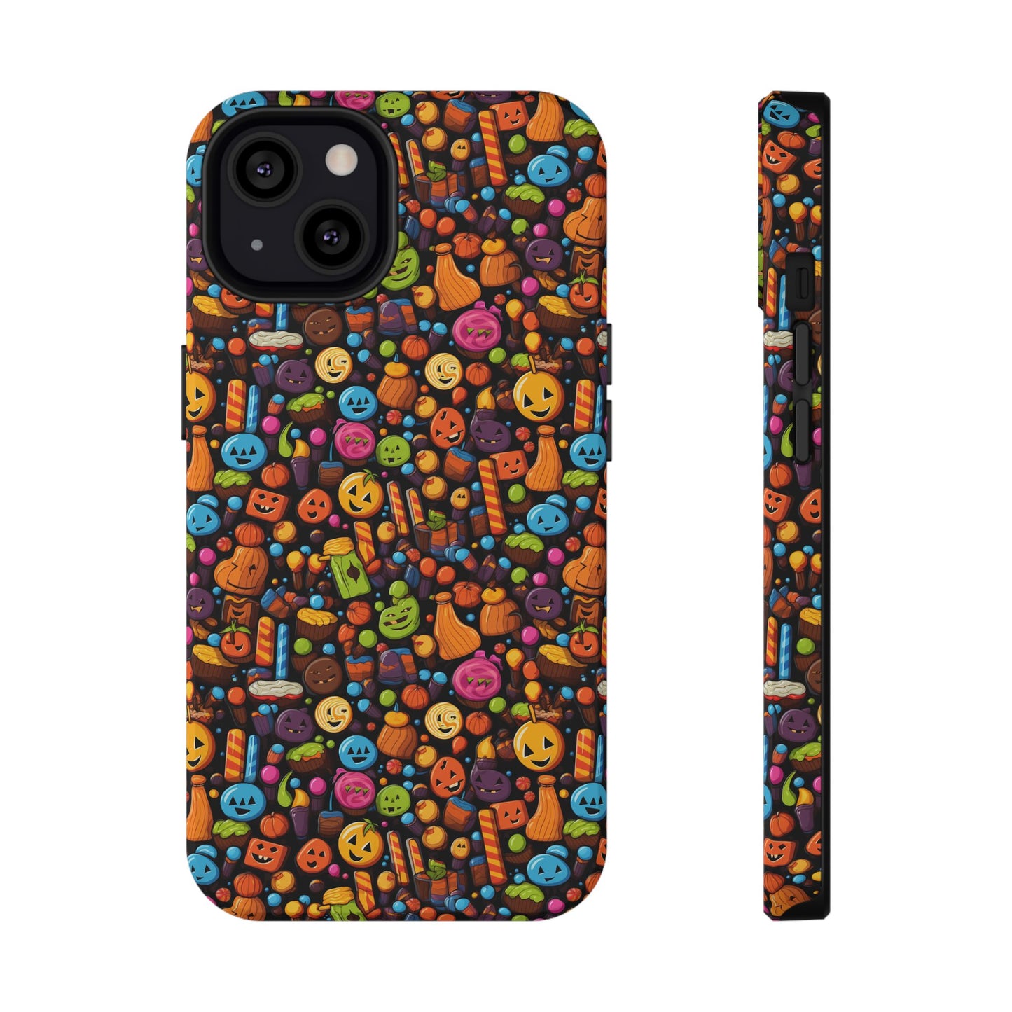 Halloween Candy Impact-Resistant Phone Case