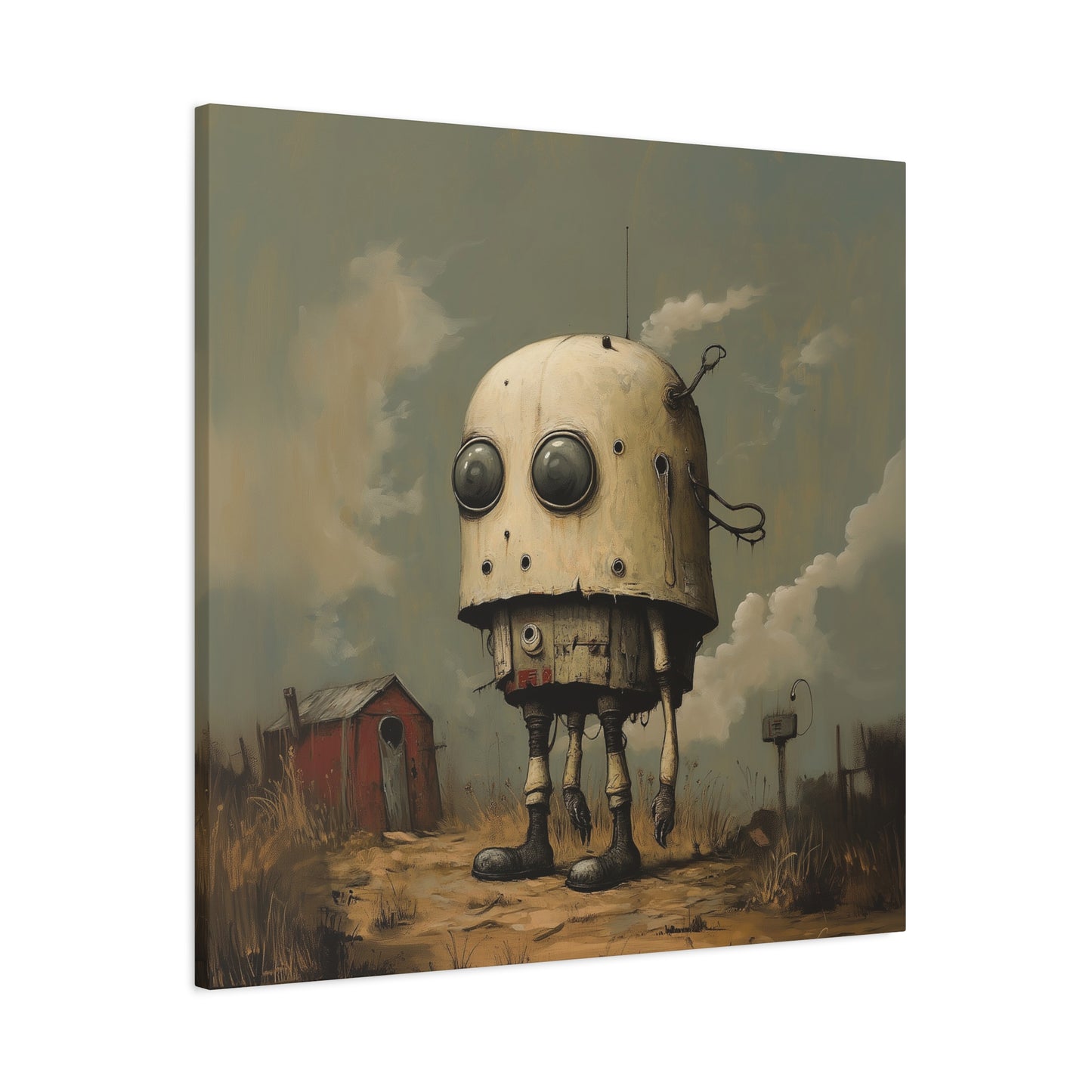 Lonely Robot Canvas