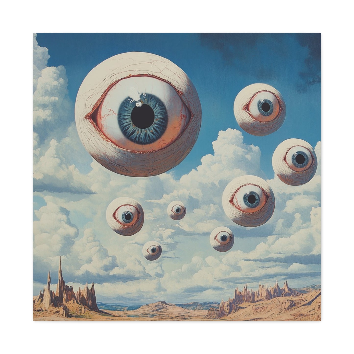 Eyeballs Canvas