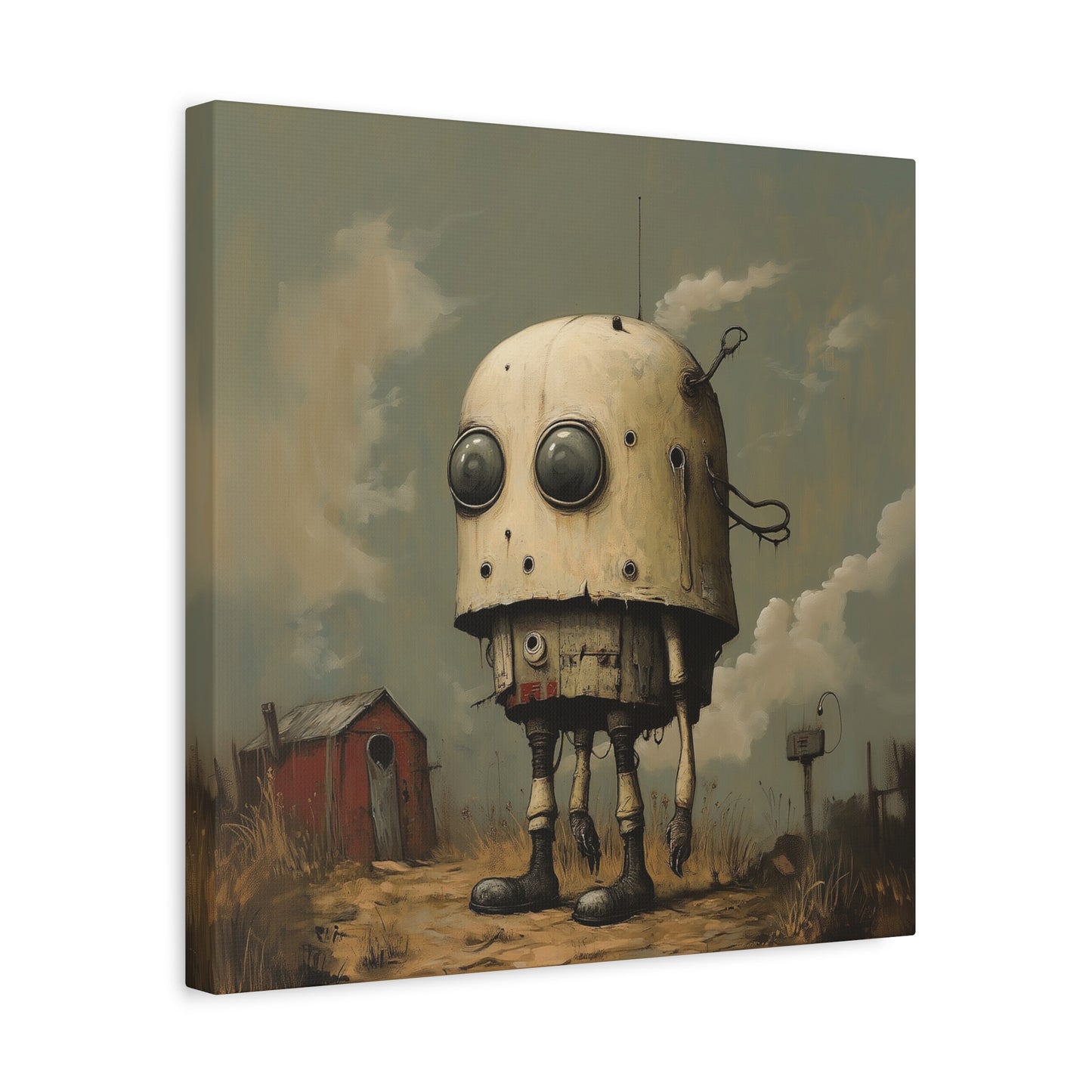 Lonely Robot Canvas