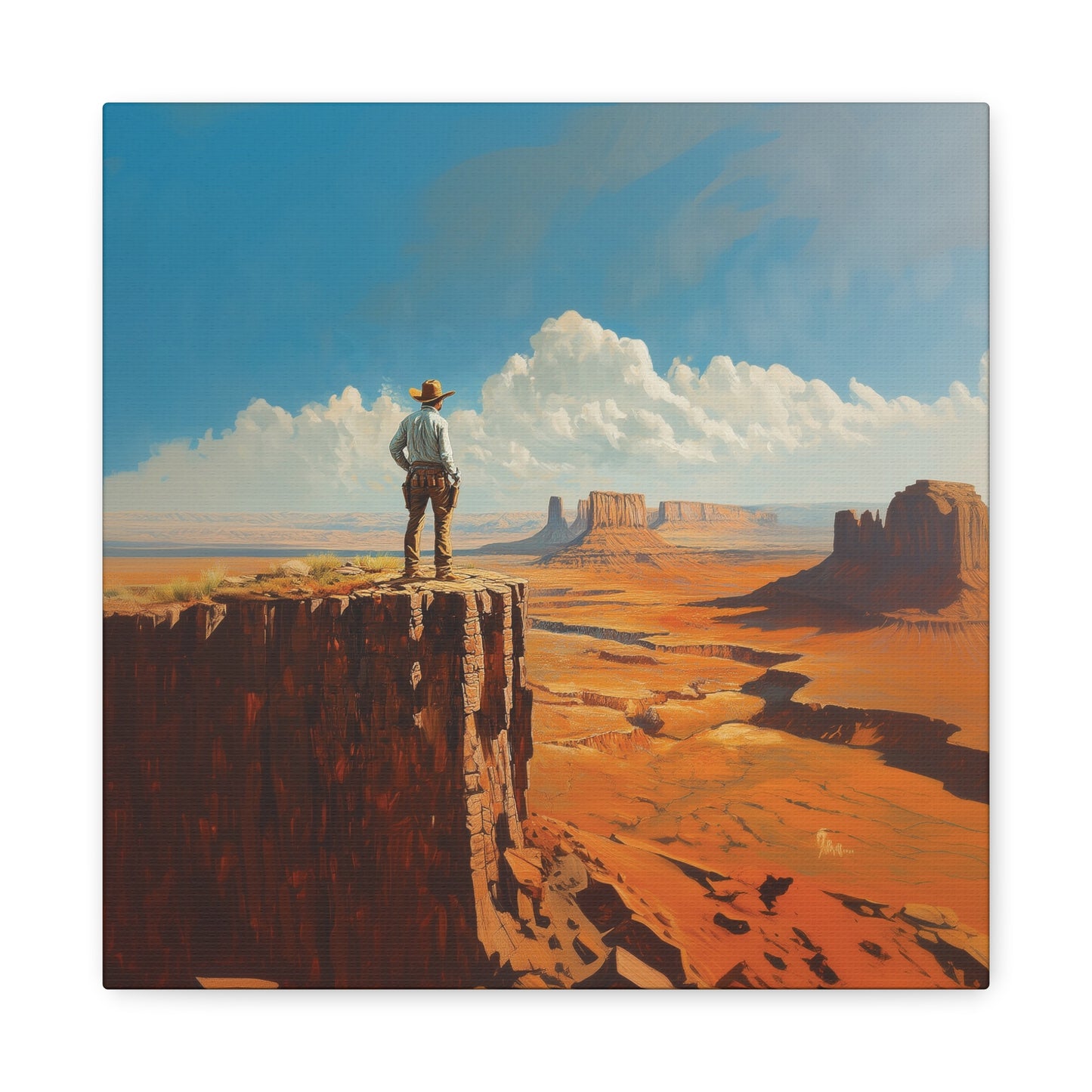 Cowboy Canyon Canvas