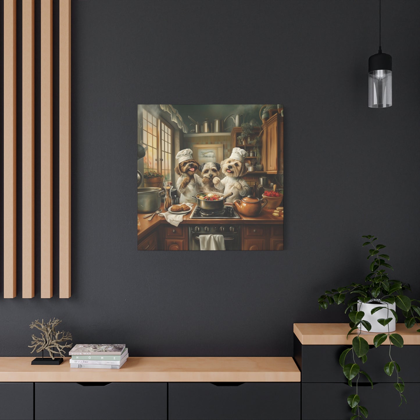 Doggy Chefs Canvas