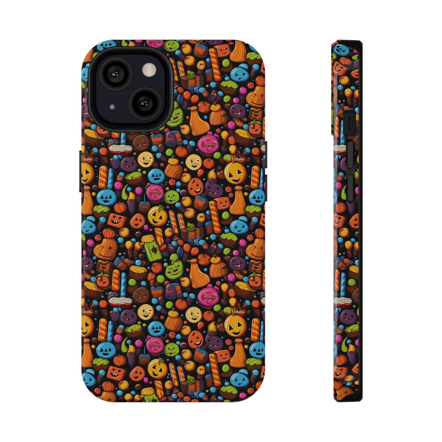 Halloween Candy Impact-Resistant Phone Case