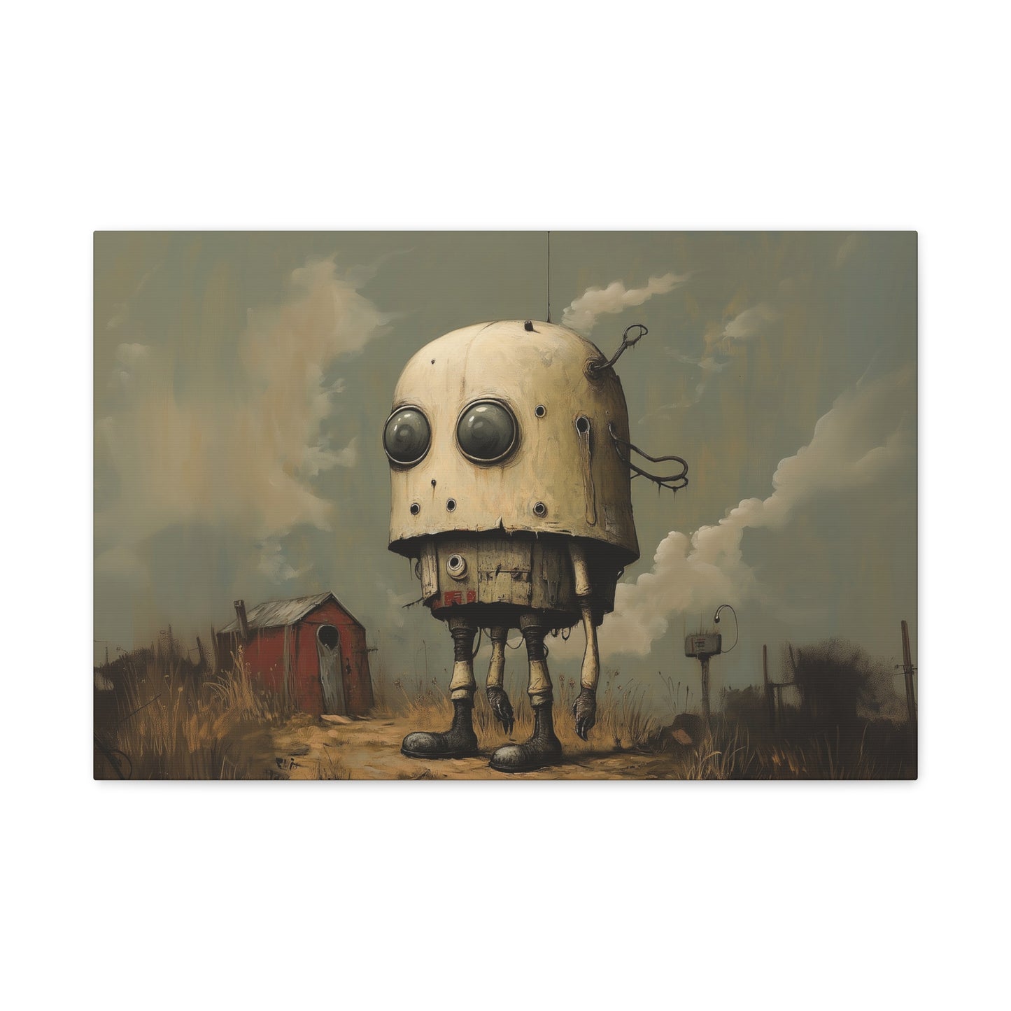 Lonely Robot Canvas