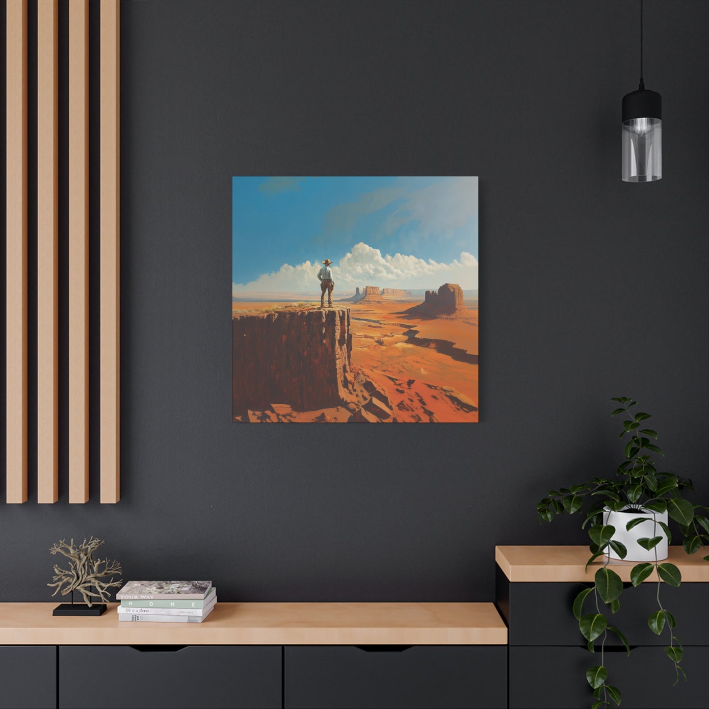 Cowboy Canyon Canvas