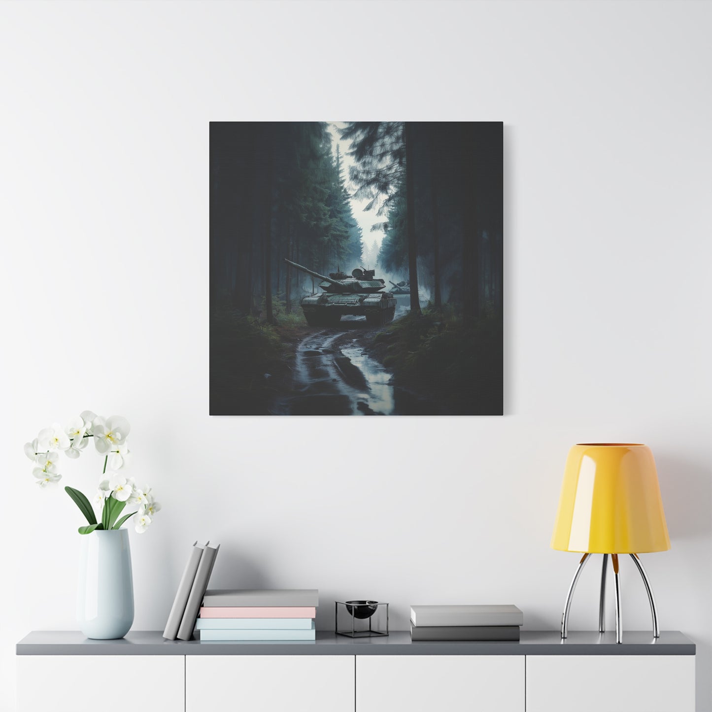 Forest Tanks Canvas