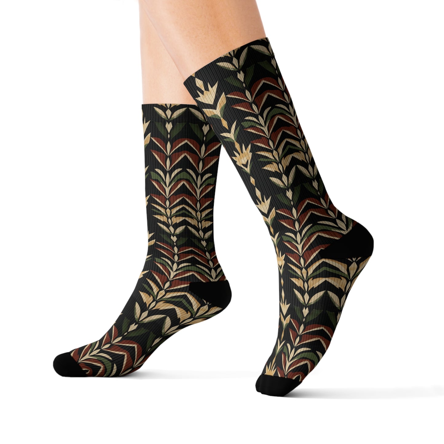 Exotic Plant Socks