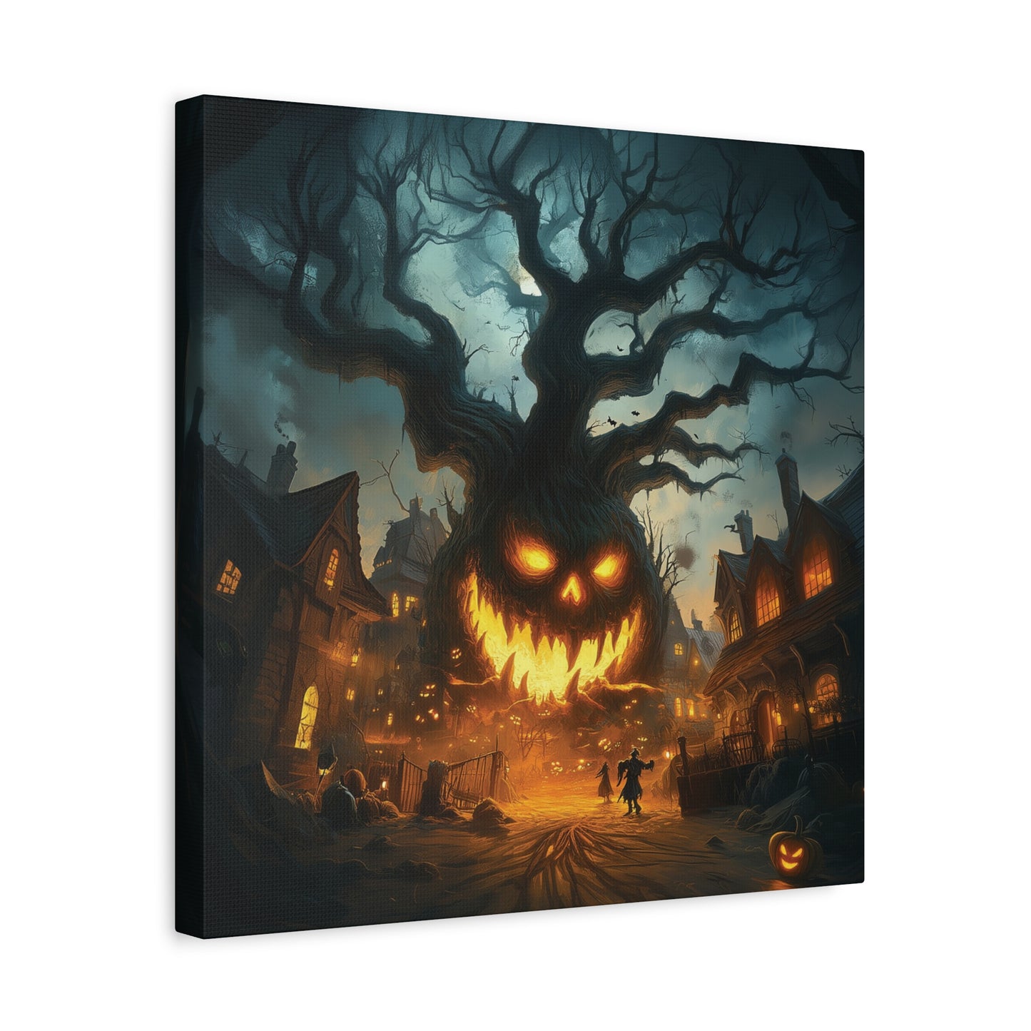 Halloween Tree Canvas